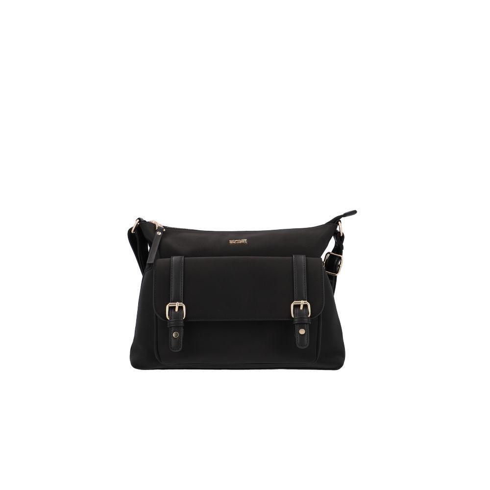 Cartera Holanda Casual Negro Secret M-1