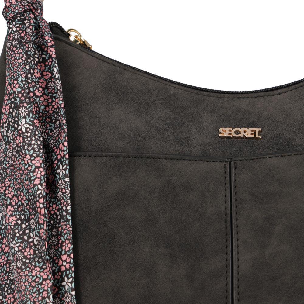 Cartera Montreal Casual Negro Secret L-7