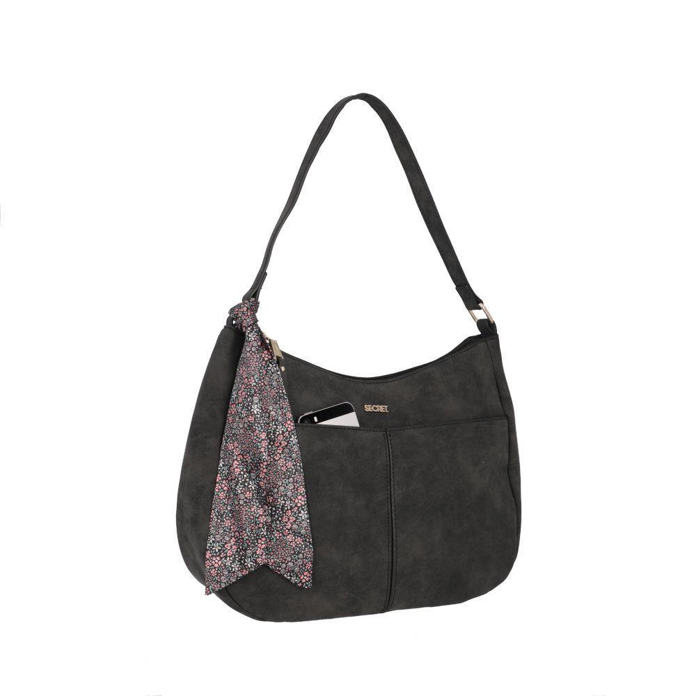 Cartera Montreal Casual Negro Secret L-8
