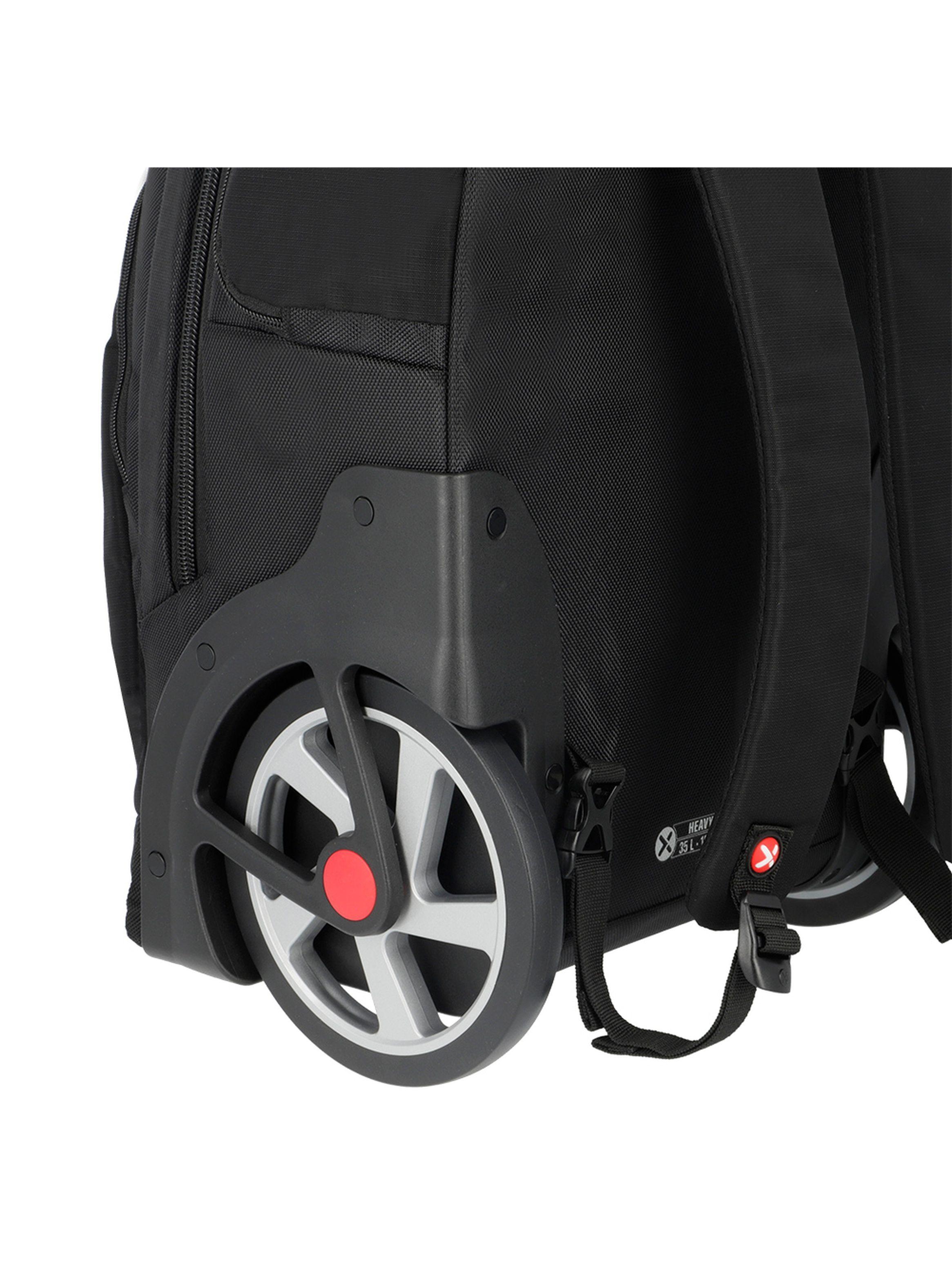 Mochila con ruedas Xtrem Heavy-Roll 5XT Negro 16"-6