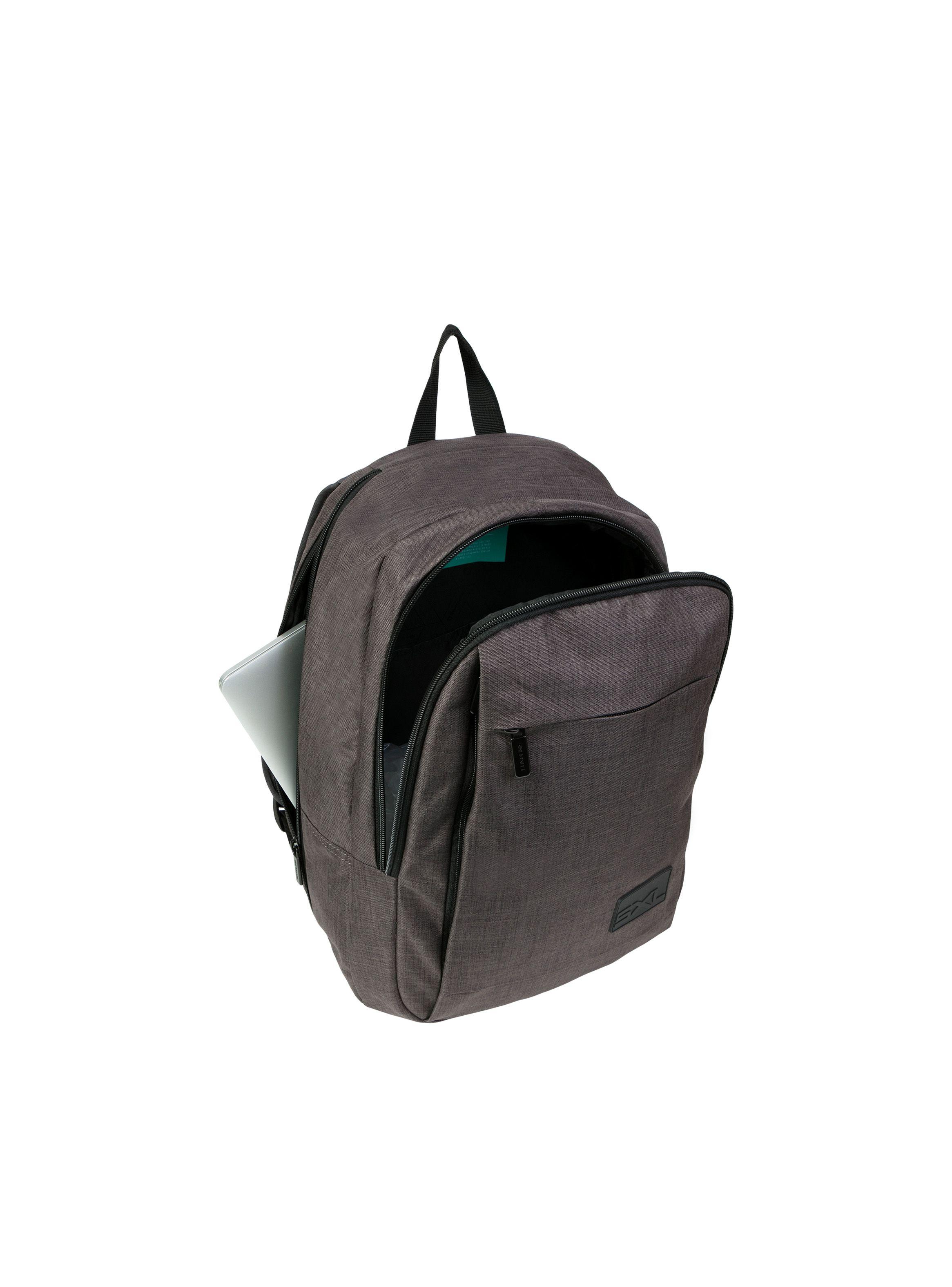 Mochila Notebook Saxoline Brigde 2SX Gris Oscuro 16"-3