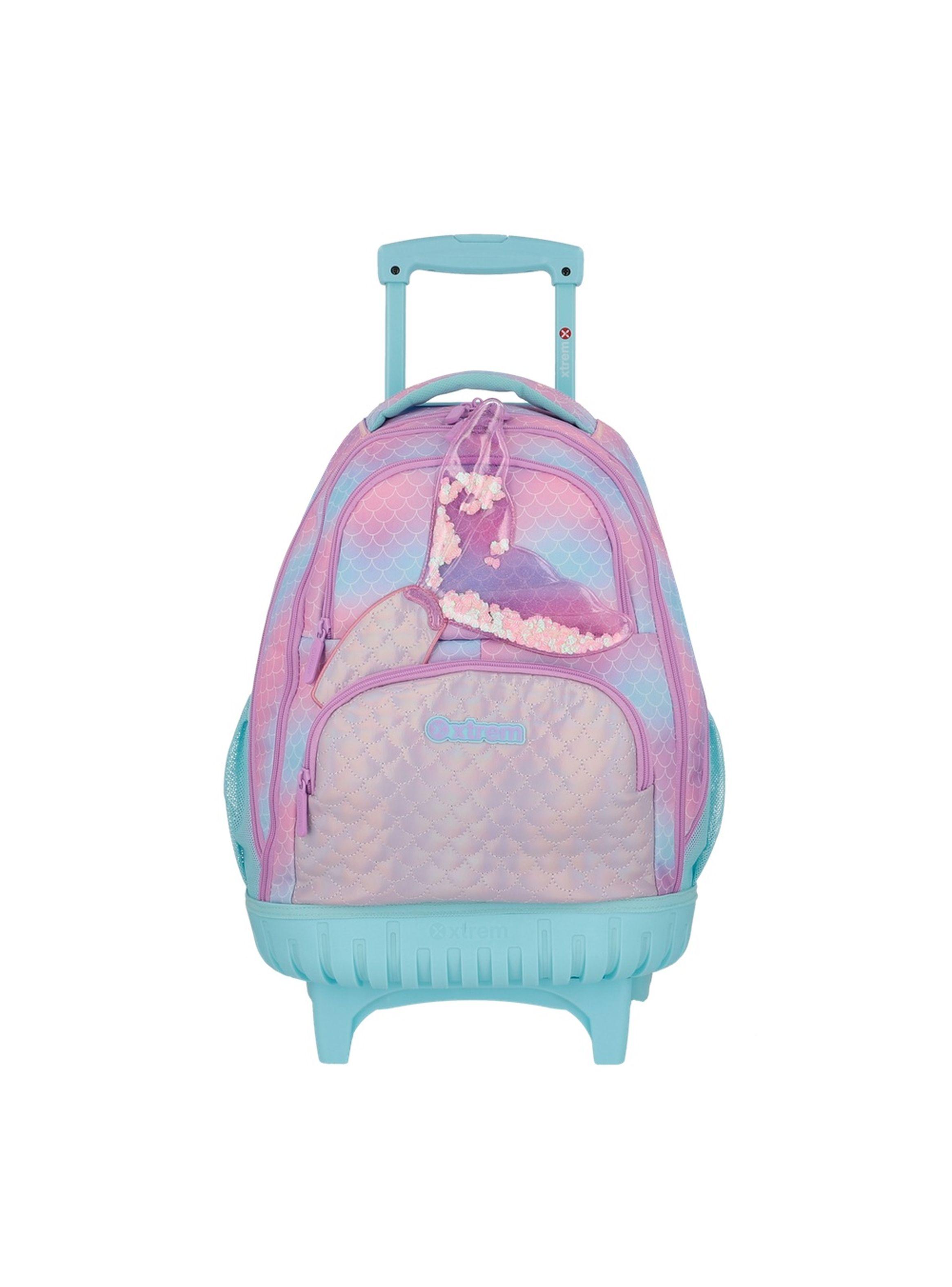 Mochila con ruedas Xtrem Cross 6XT Sirena Lila-0