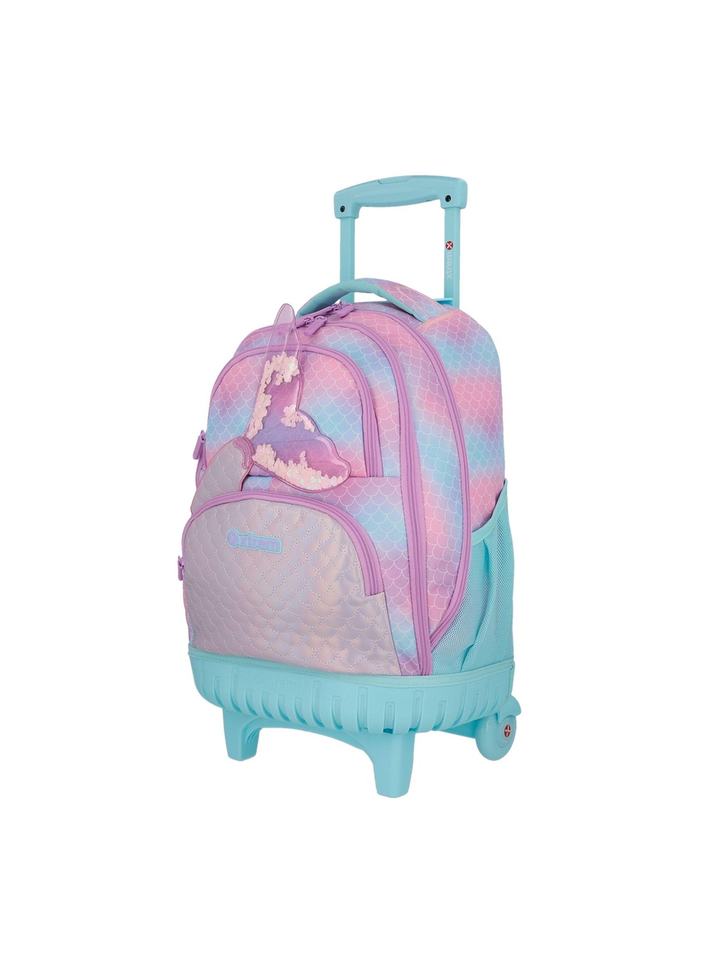 Mochila con ruedas Xtrem Cross 6XT Sirena Lila-1
