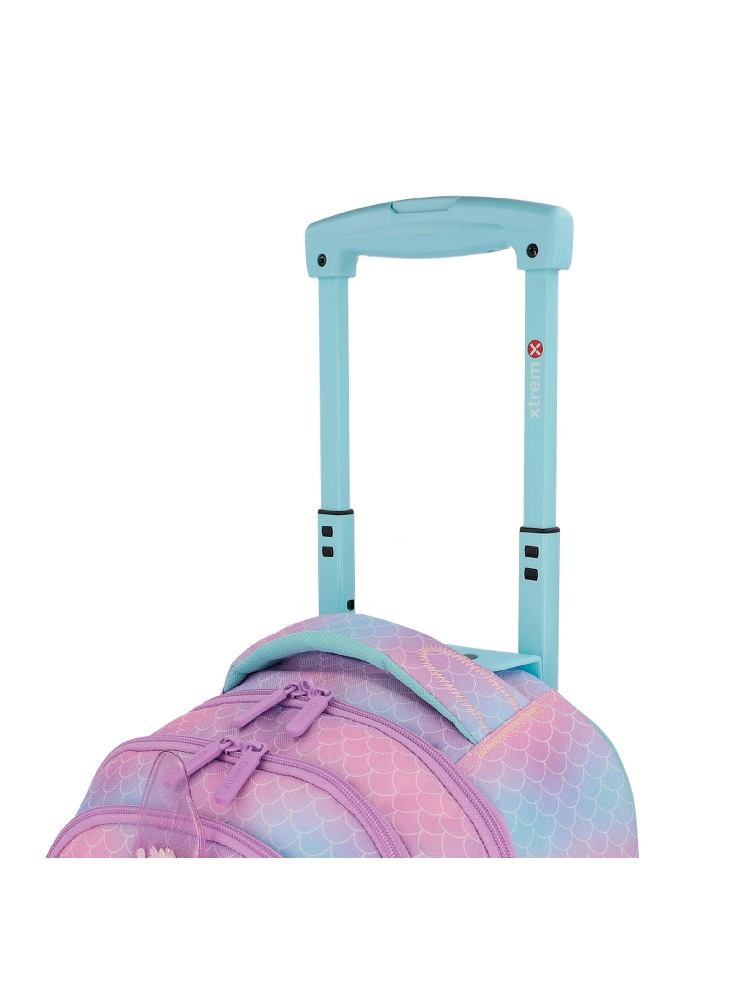Mochila con ruedas Xtrem Cross 6XT Sirena Lila-8