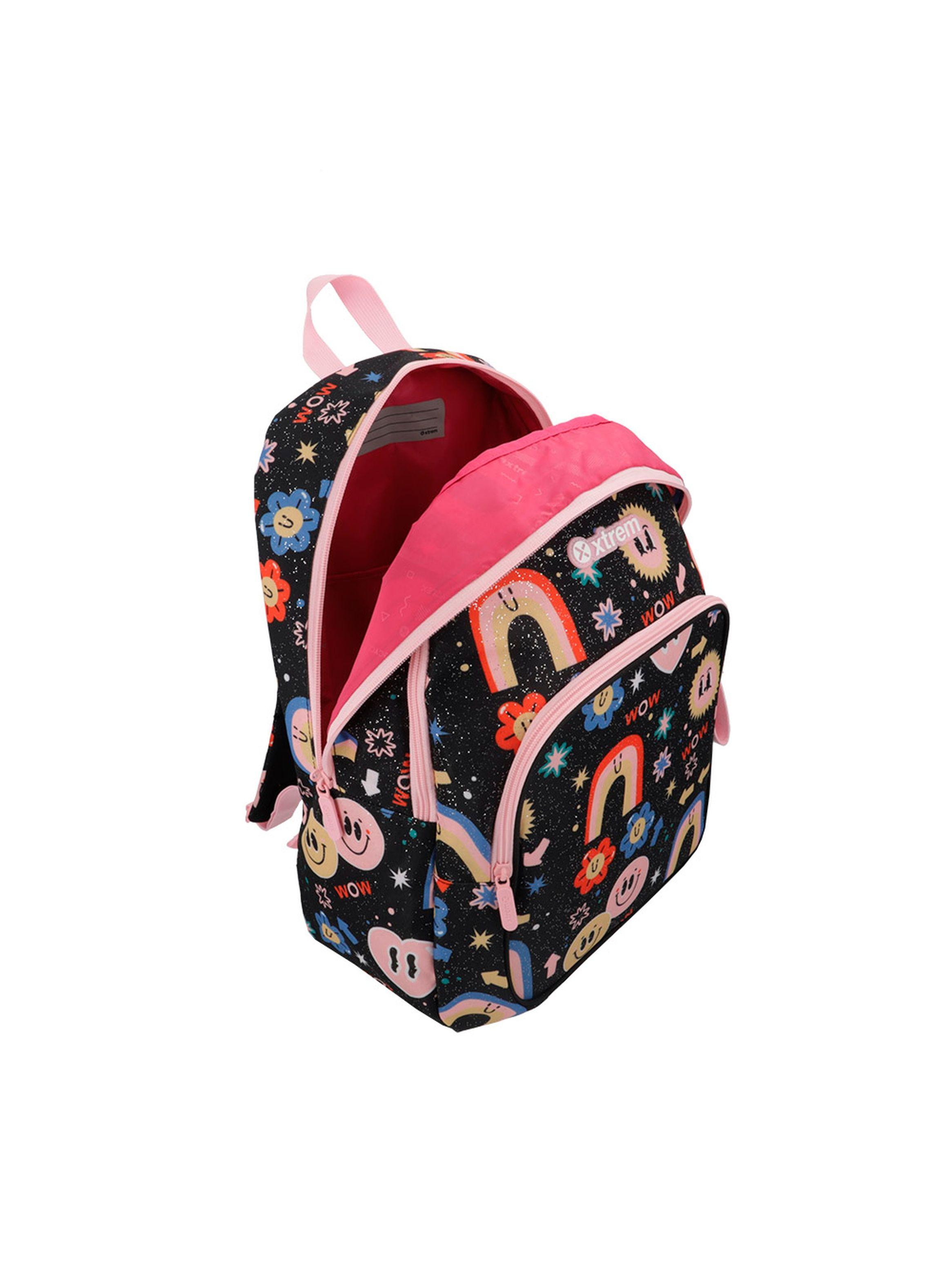 Mochila Xtrem Hopper 5XT Arcoíris Negro-3