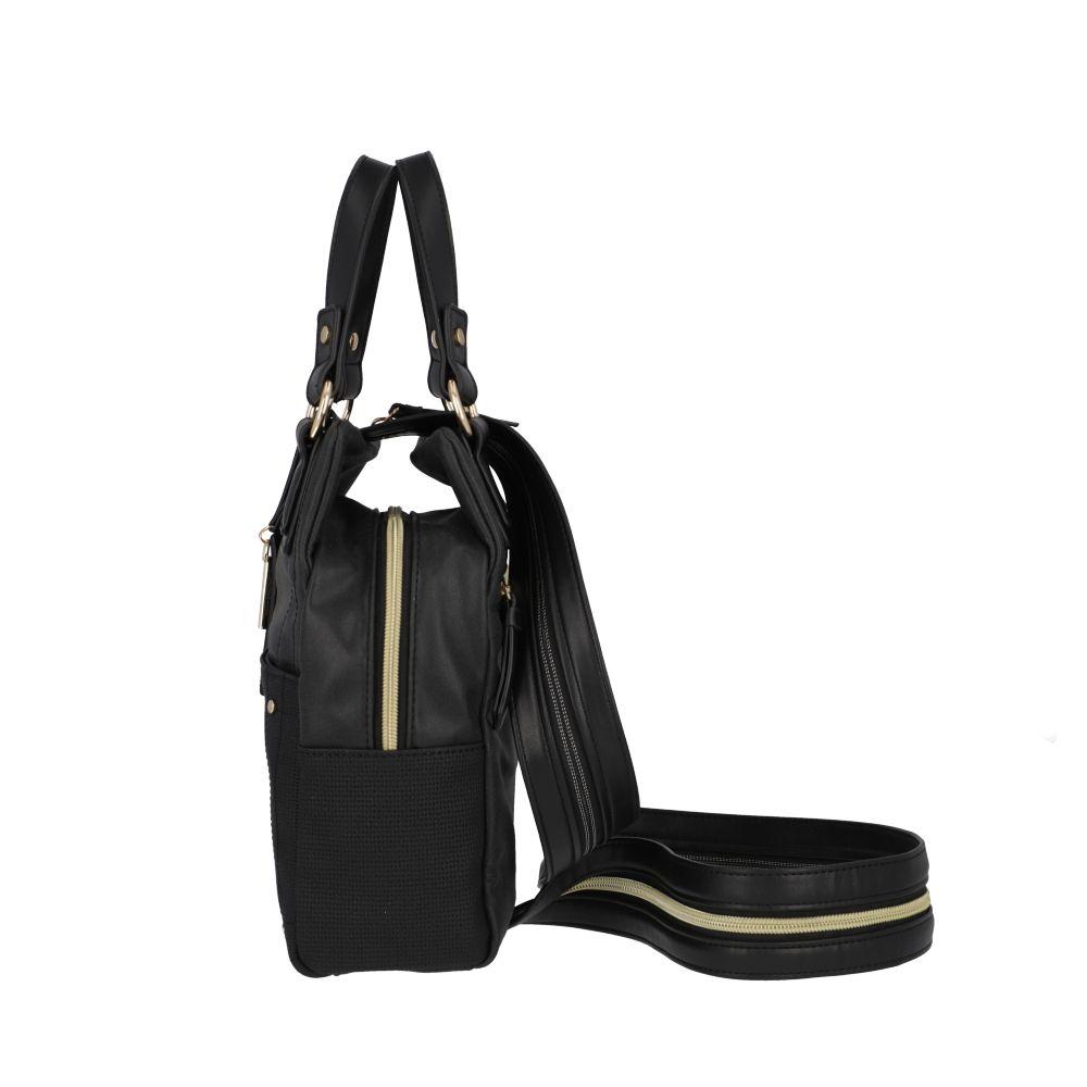 Mochila Manhattan Casual Negro Secret M  CV-5