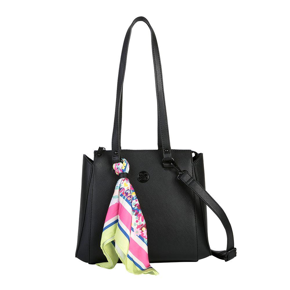 Cartera de hombro Secret Oman Negro L-0