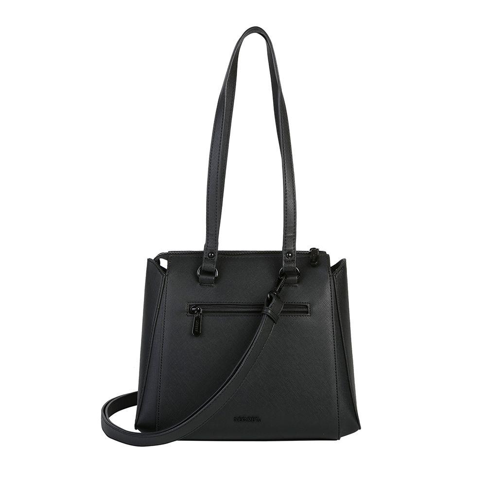 Cartera de hombro Secret Oman Negro L-2