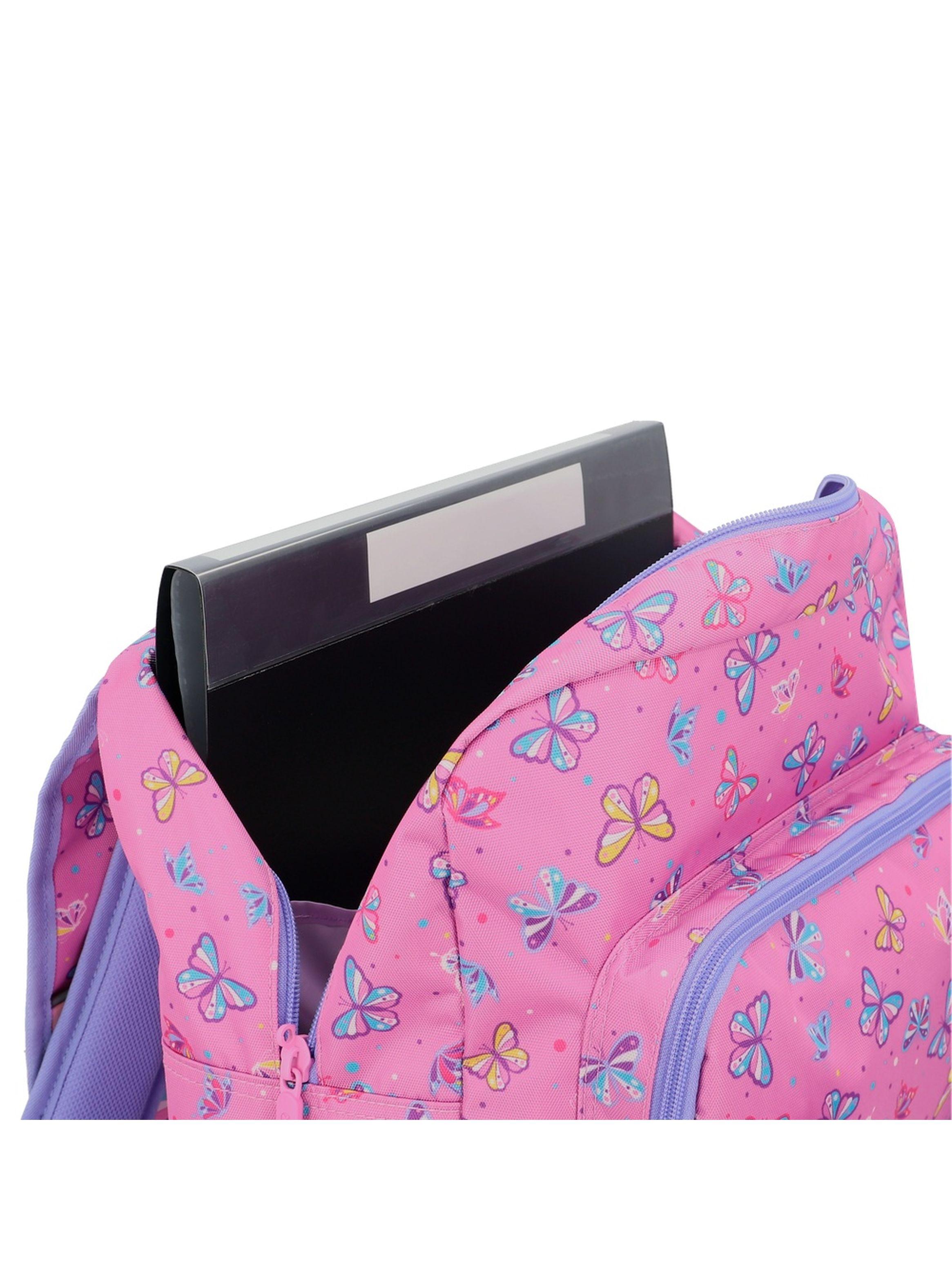 Mochila Xtrem Harvey 6XT Mariposas Rosado/Morado-5