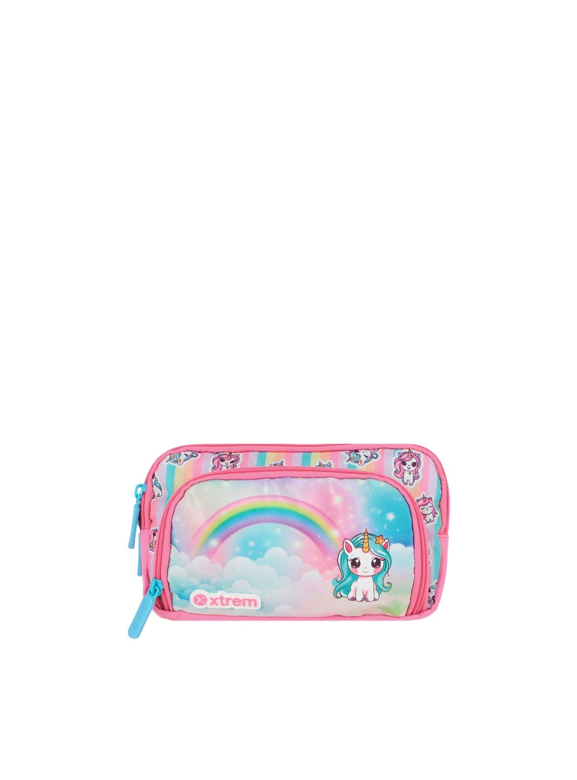 Estuche Xtrem Zip-Art 6XT Unicornio Multicolor-0