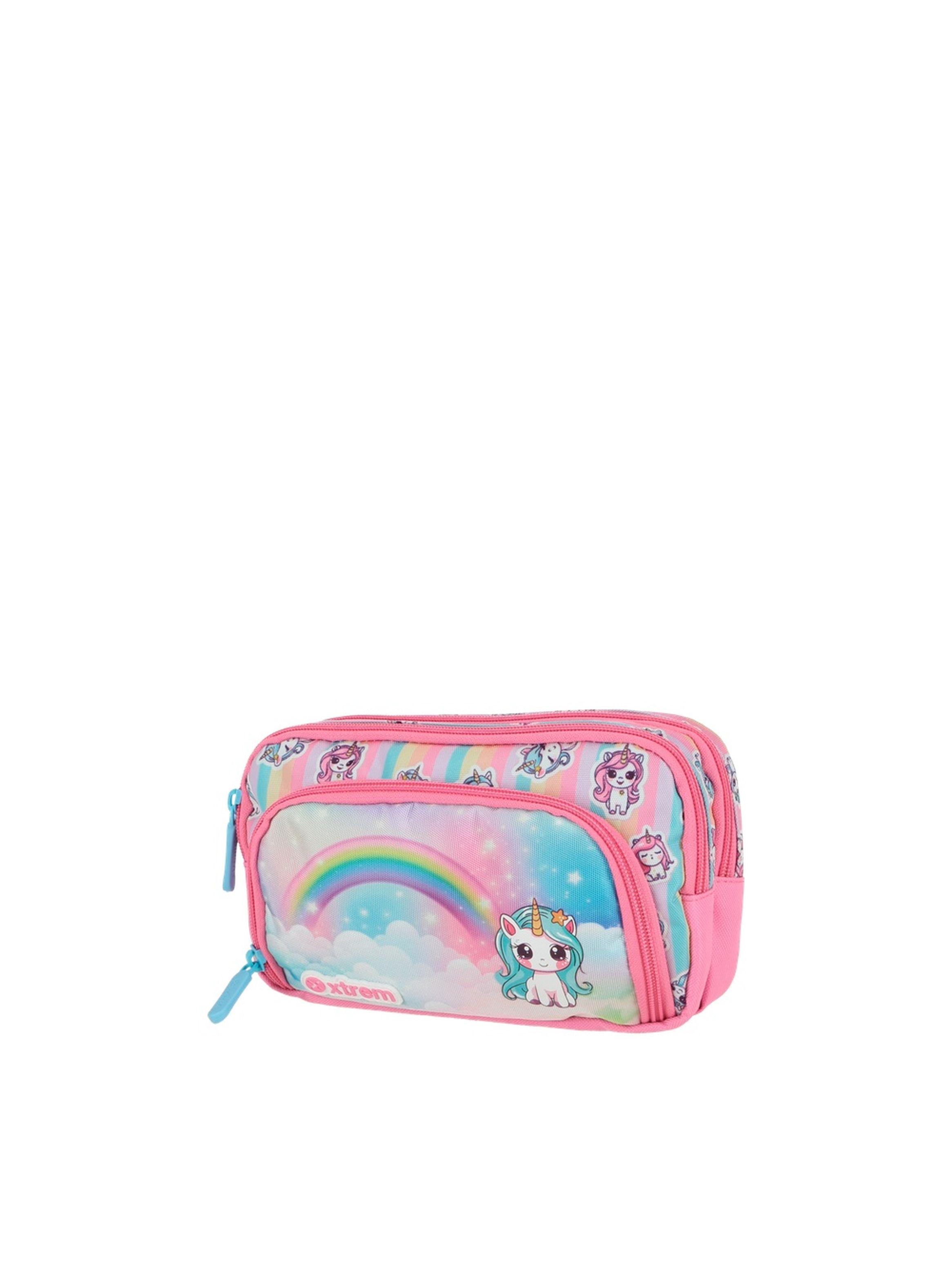 Estuche Xtrem Zip-Art 6XT Unicornio Multicolor-1