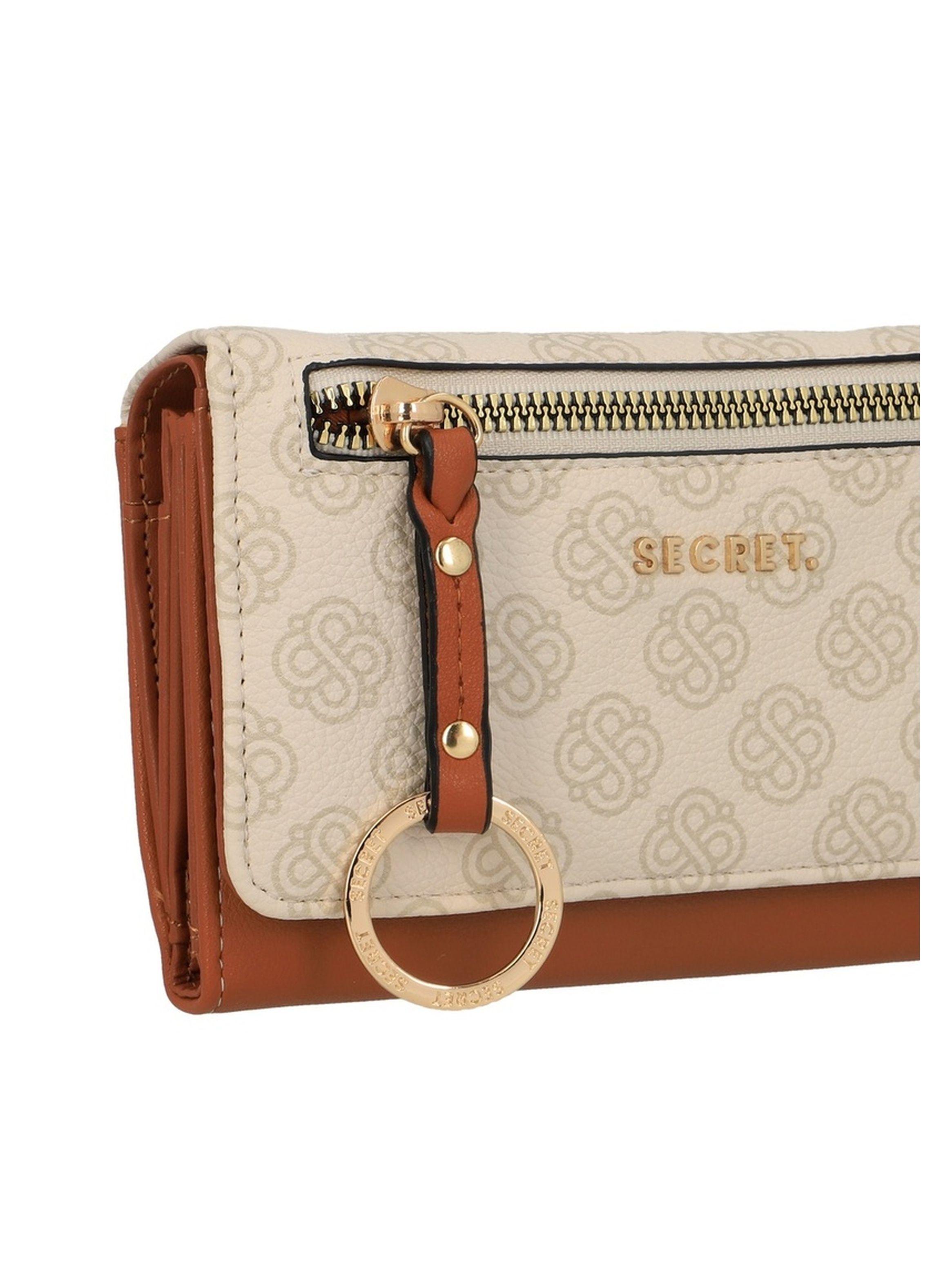 Billetera Secret Avignon FW25 M Beige-4