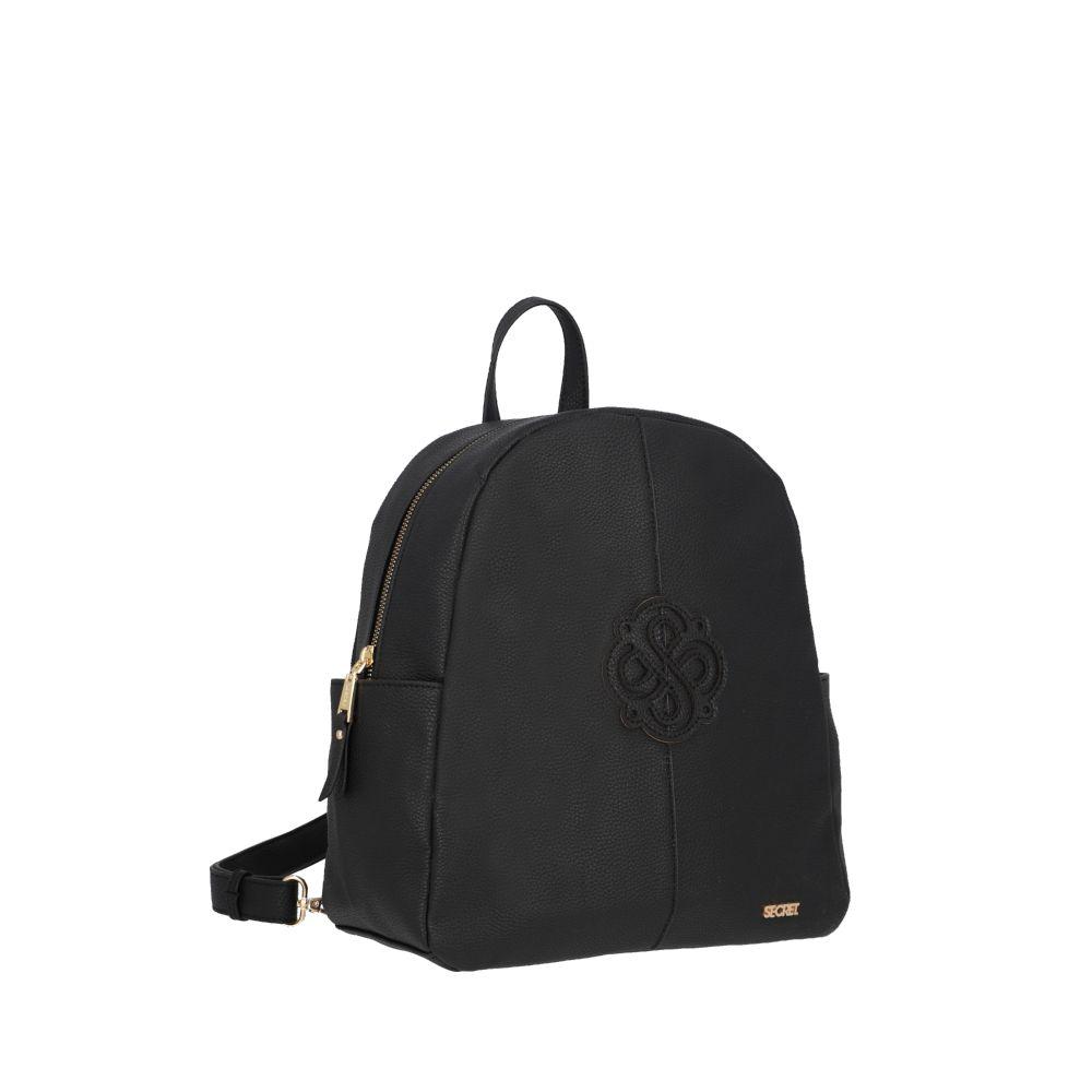 Mochila Genova Casual Negro Secret M-1
