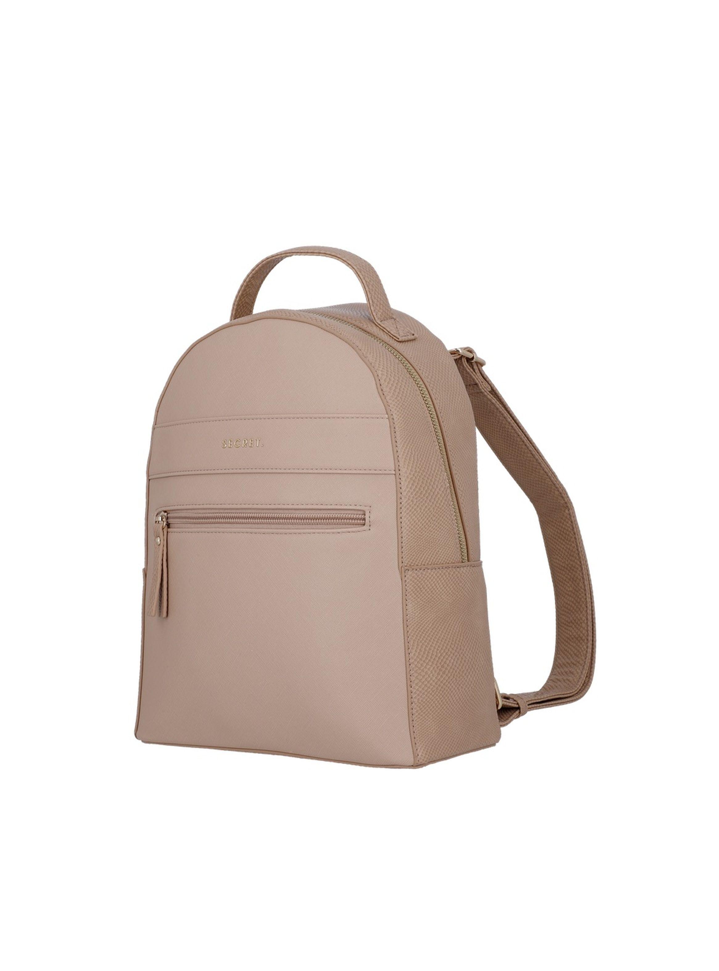 Mochila de Mujer Secret Albacete SC7 Mediana Beige-1