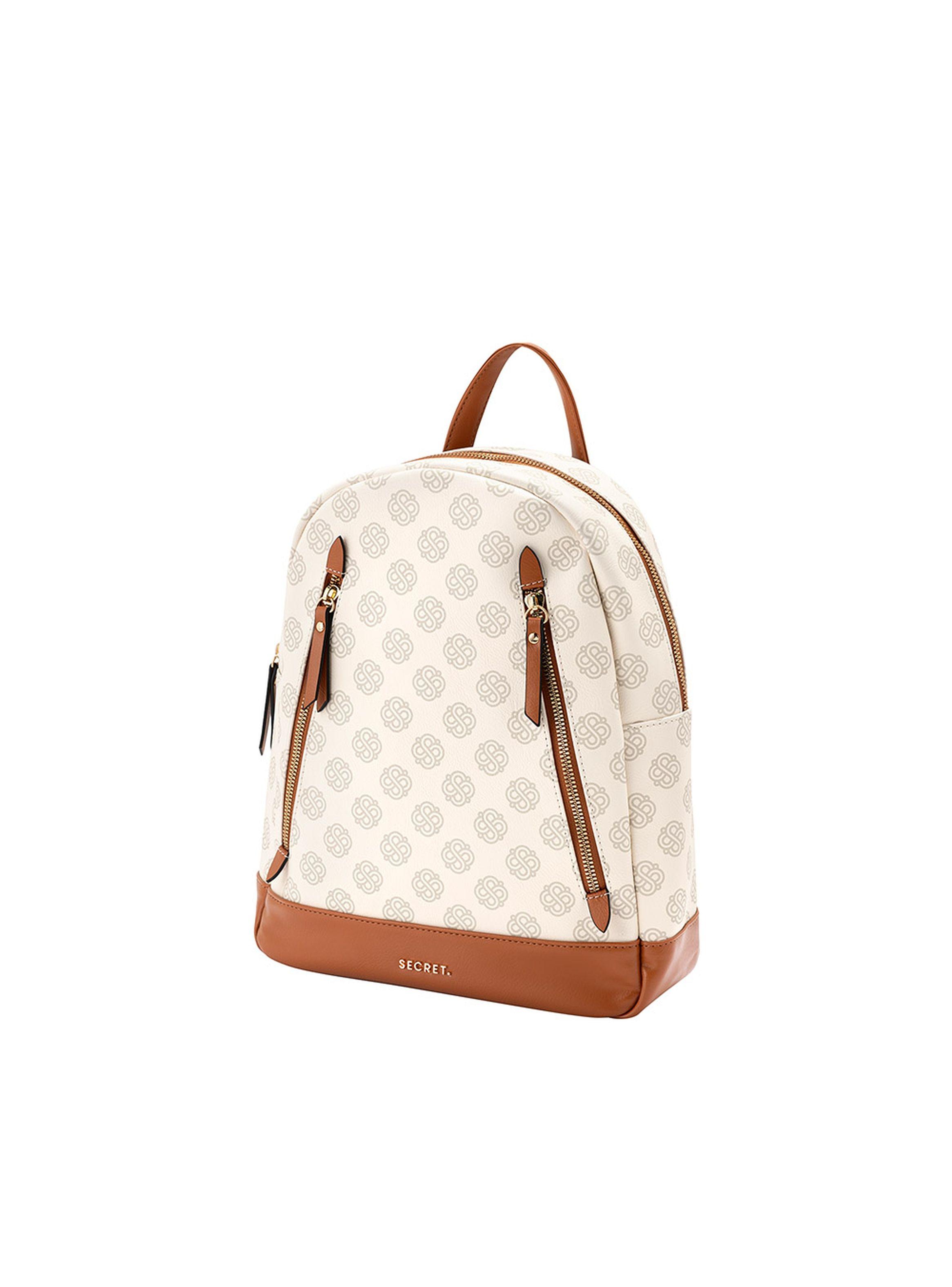 Mochila Secret Toulouse FW24 Beige L-1
