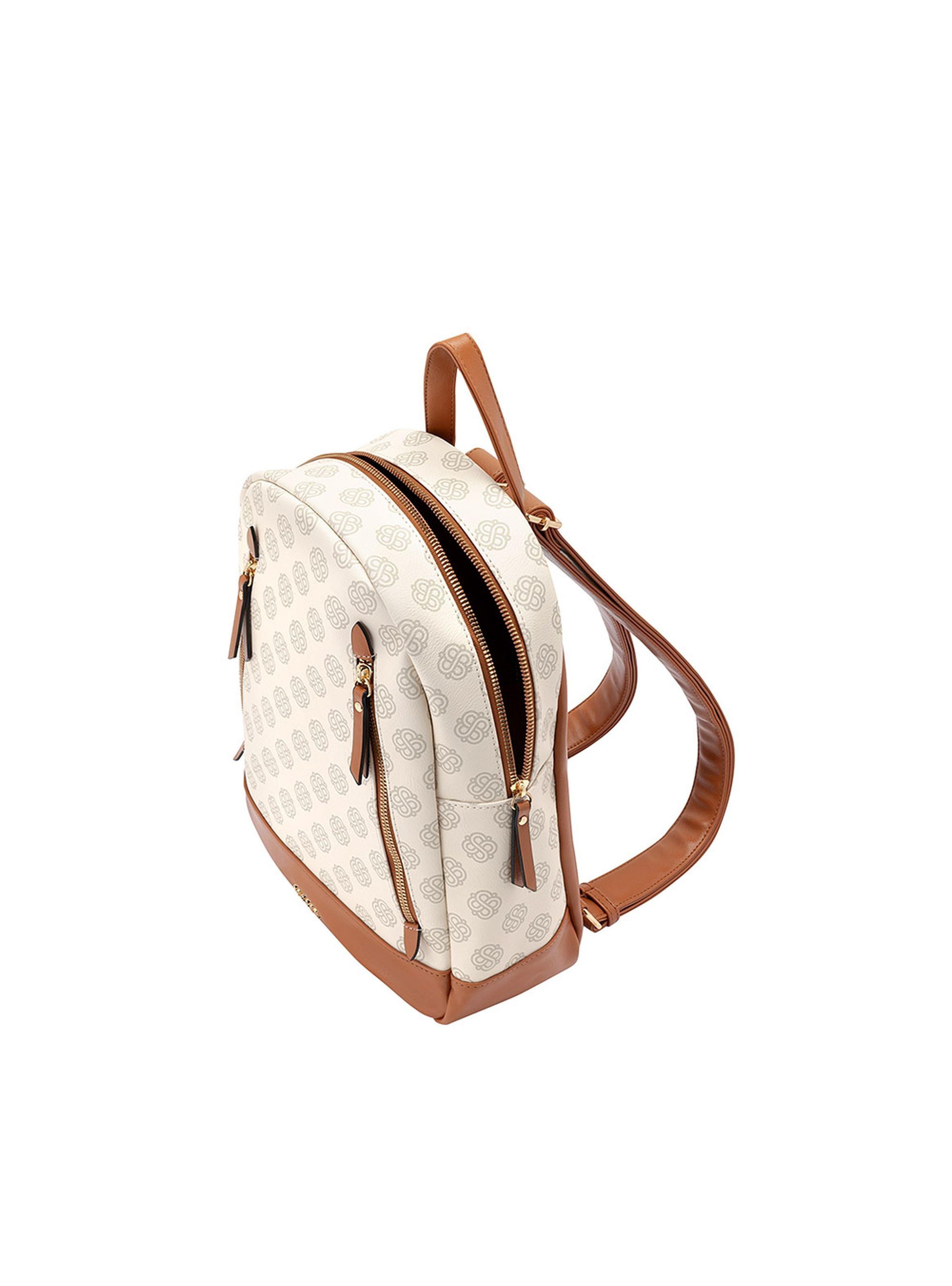 Mochila Secret Toulouse FW24 Beige L-3