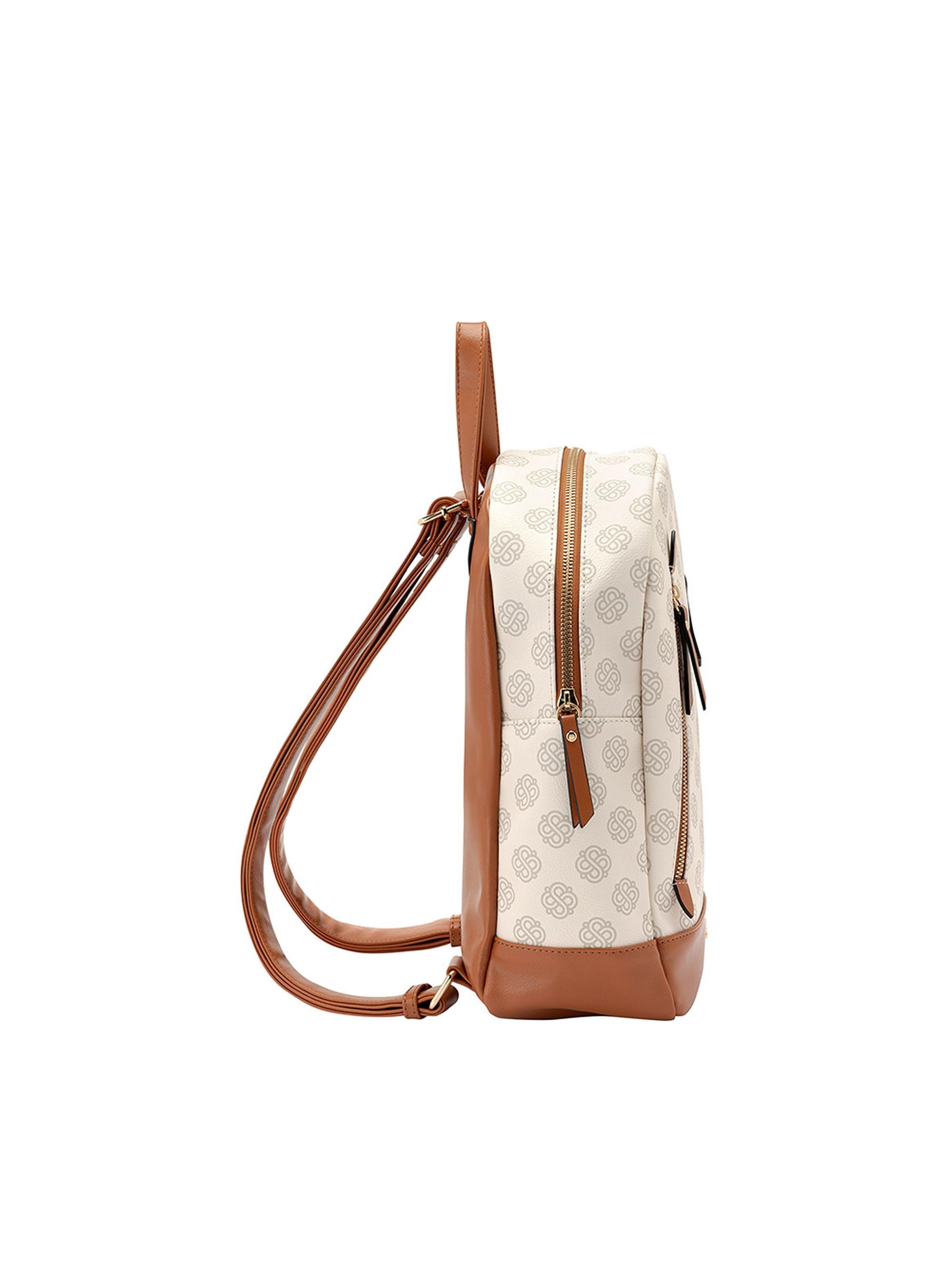 Mochila Secret Toulouse FW24 Beige L-4
