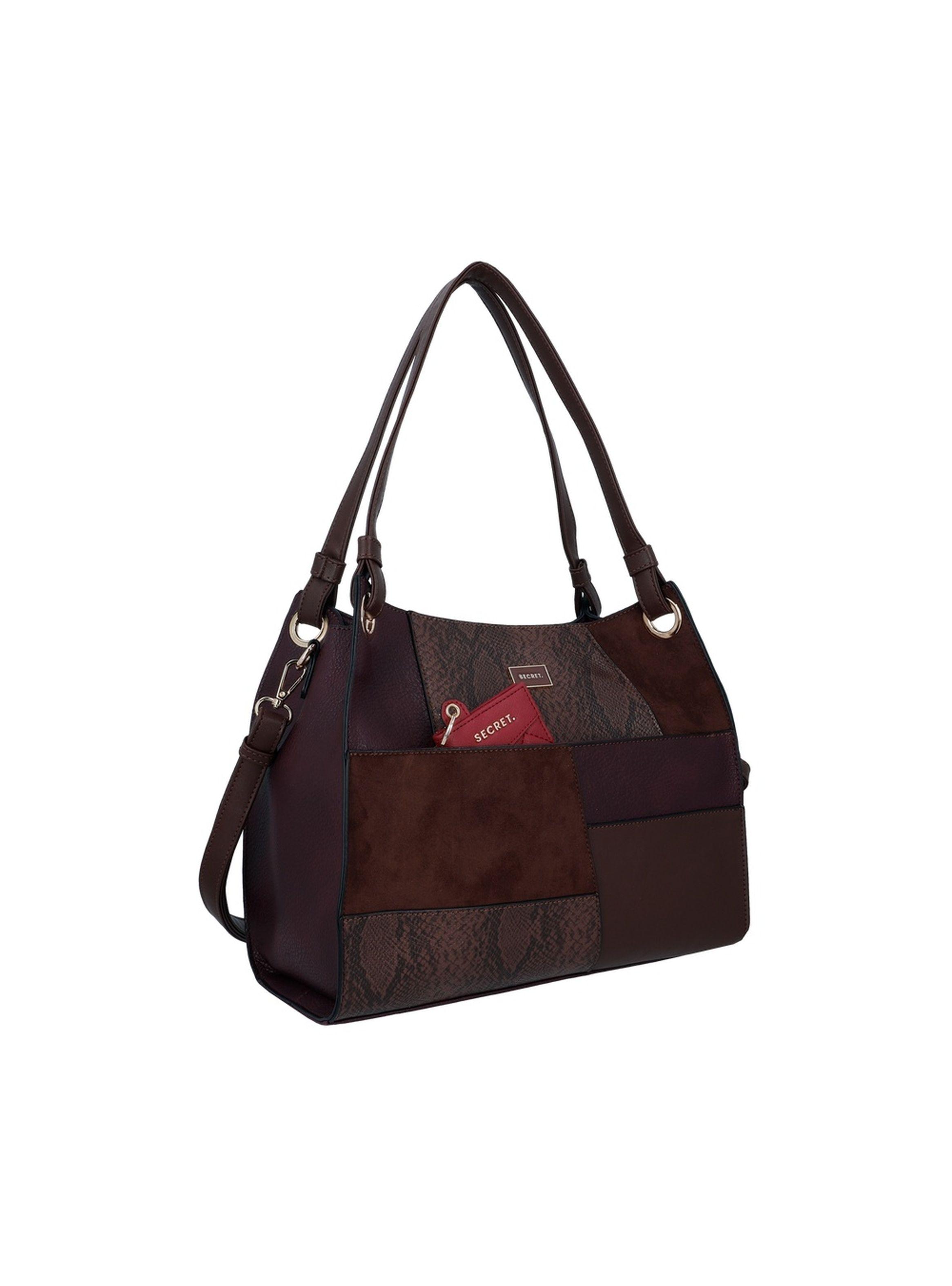 Cartera de hombro Secret Cracovia ST6 L Café-5