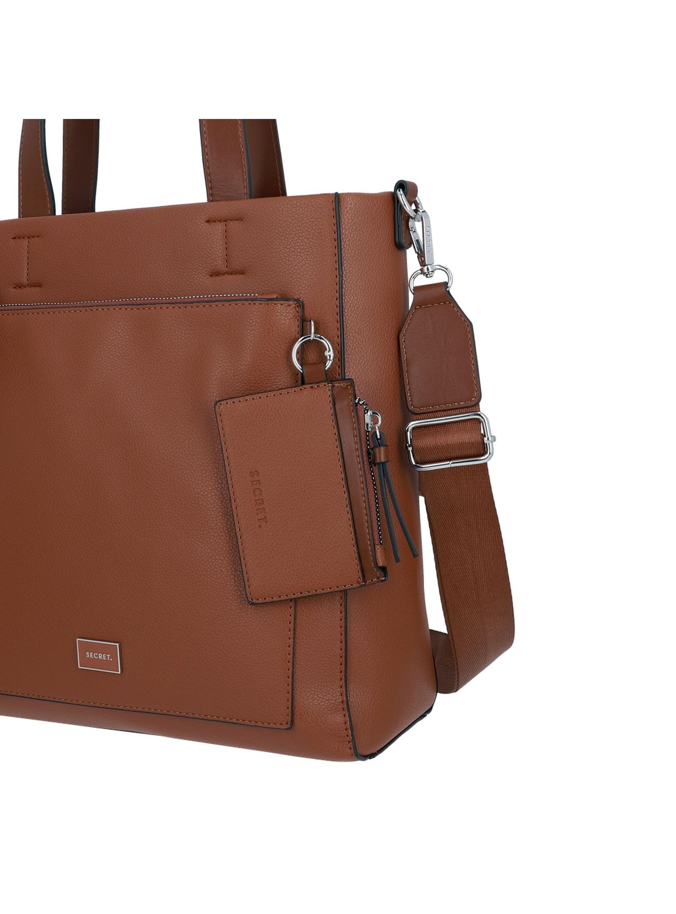 Cartera Tote Secret Nara ST6 M Café-4