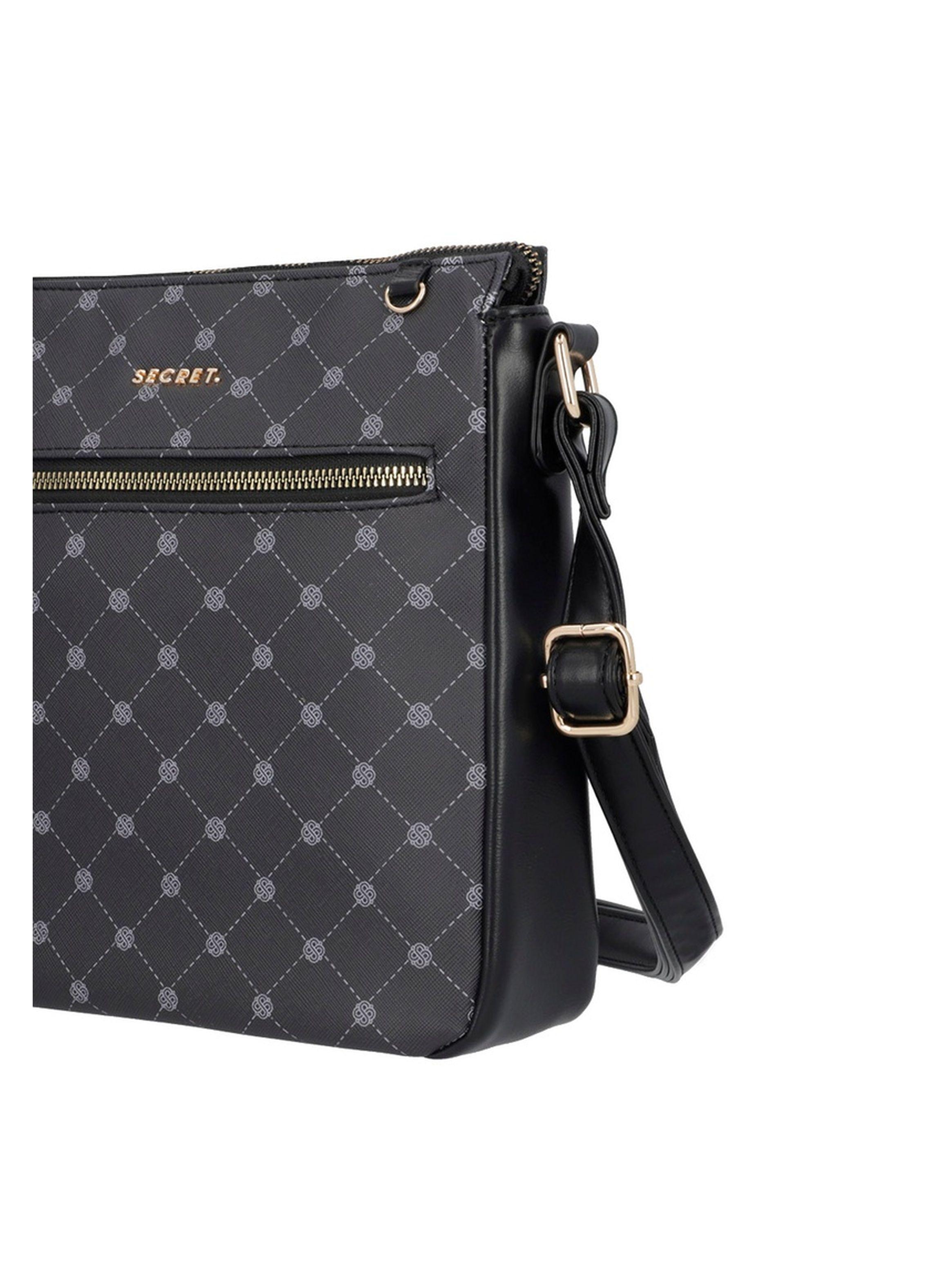 Bandolera Secret Avignon SS25 M Negro-4