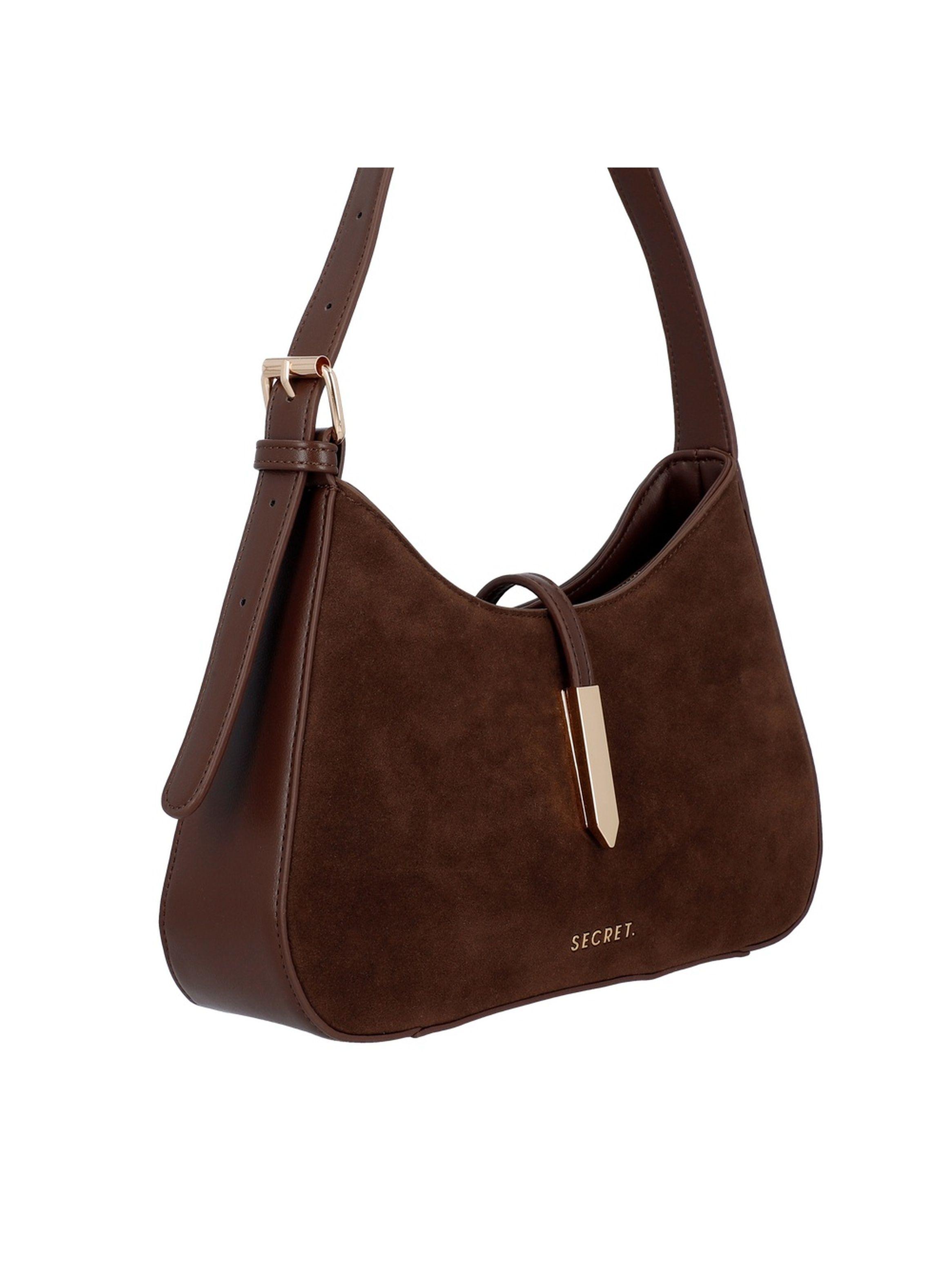 Cartera Bandolera Secret Etiopia SC7 Pequeña Café-4