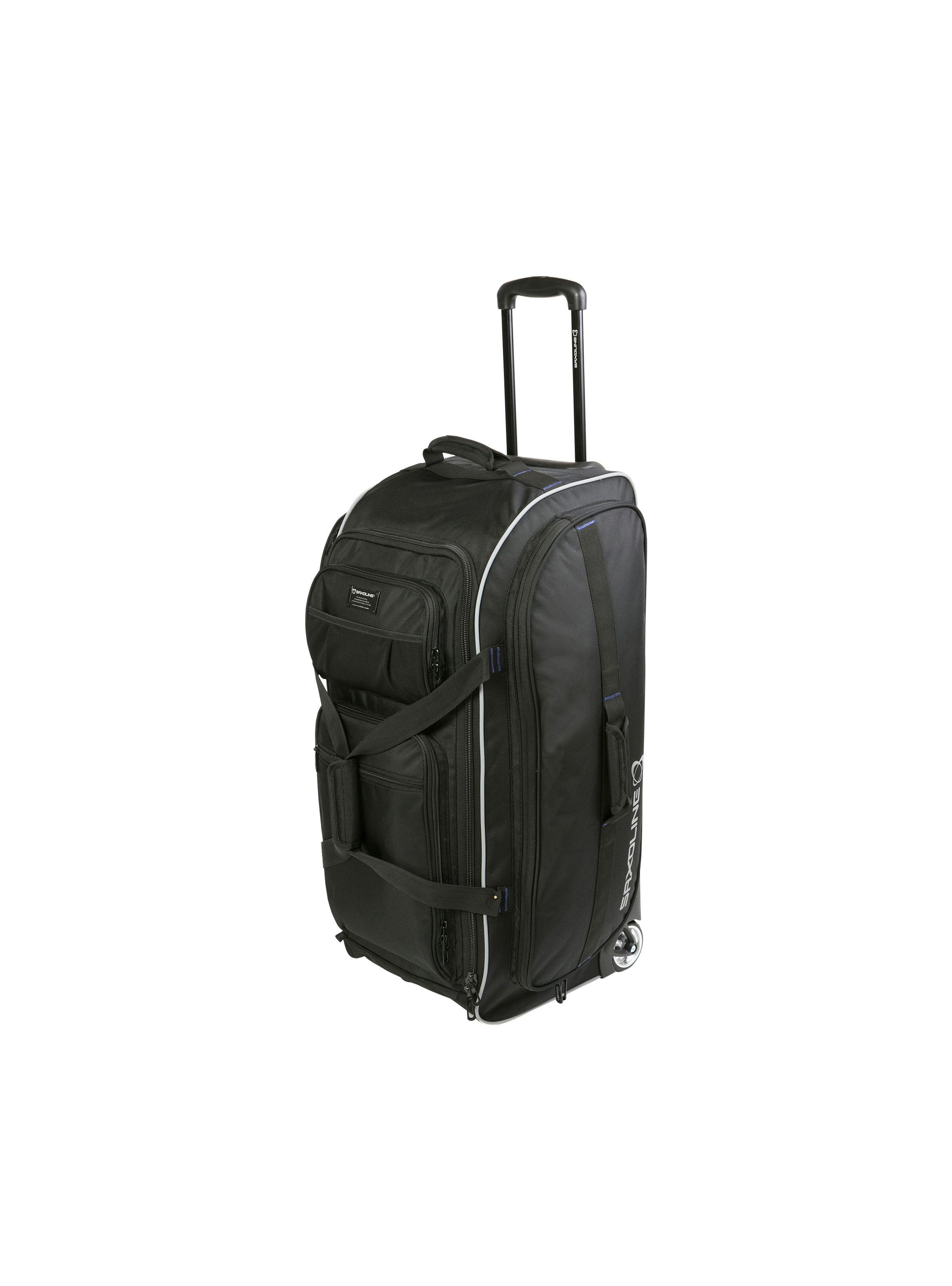 Bolso de Viaje con ruedas Saxoline Tanker L Negro-2