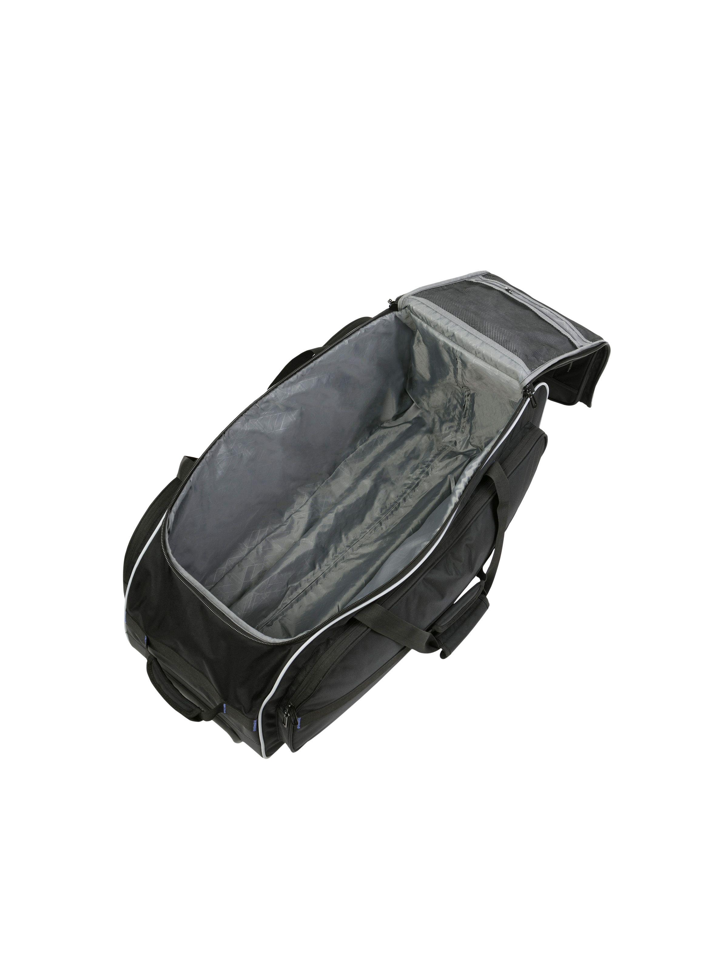 Bolso de Viaje con ruedas Saxoline Tanker L Negro-6