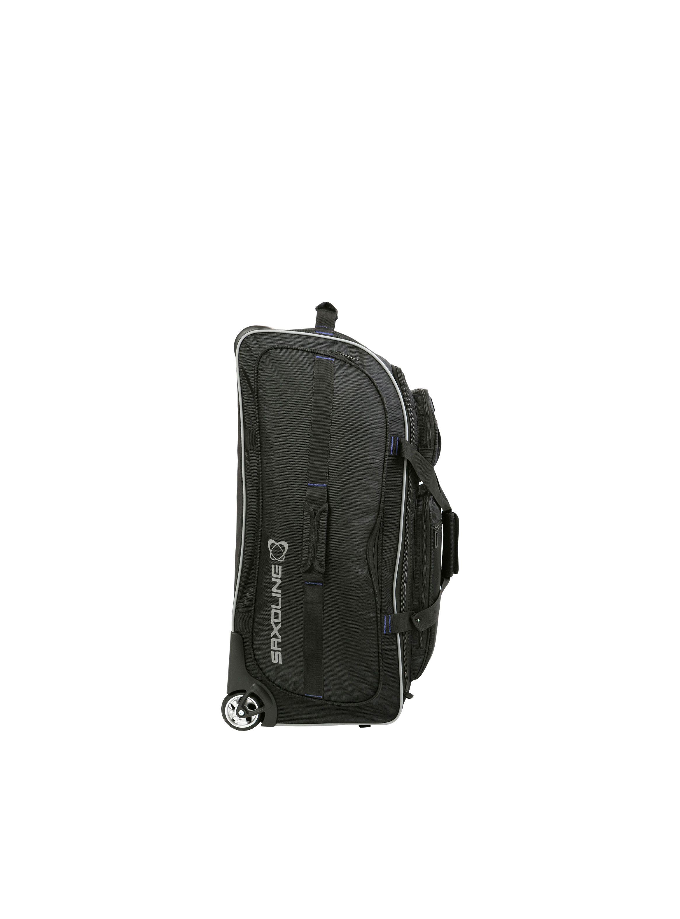 Bolso de Viaje con ruedas Saxoline Tanker L Negro-8