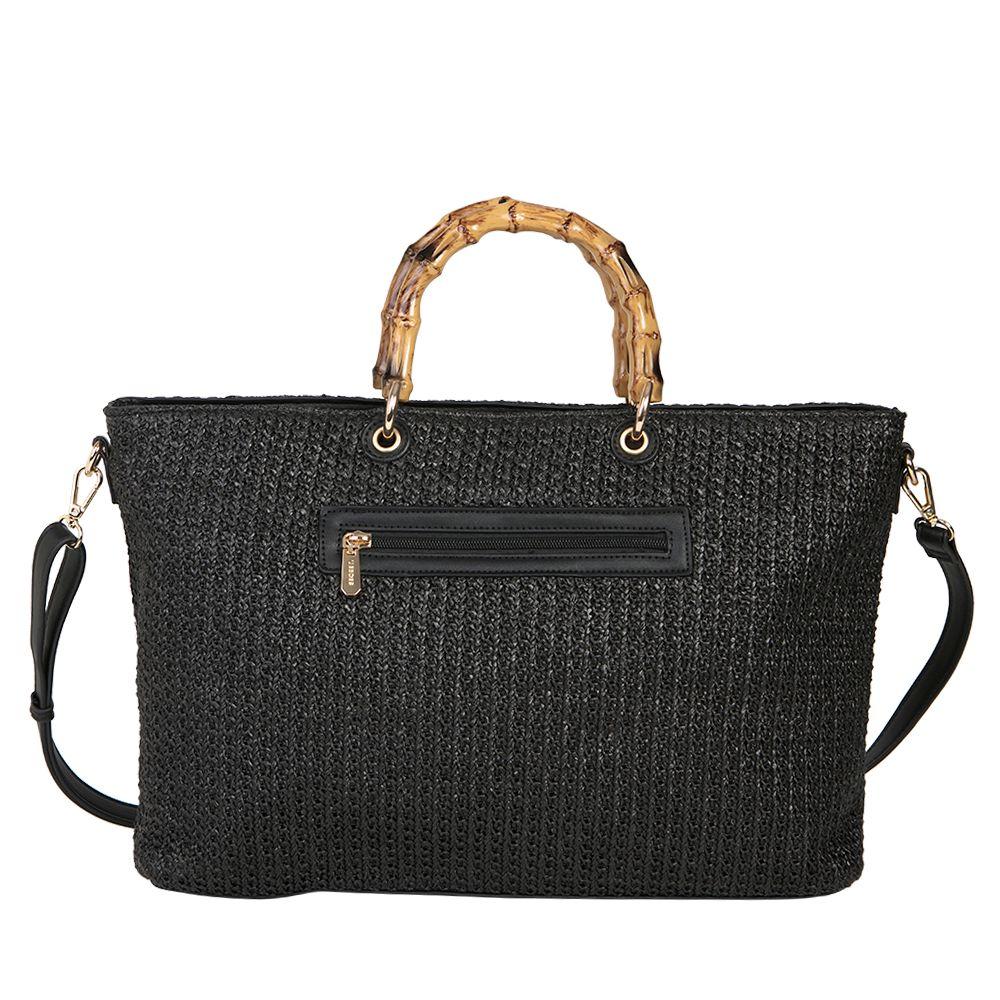 Cartera Tote Bag Secret Marruecos Negro L-2