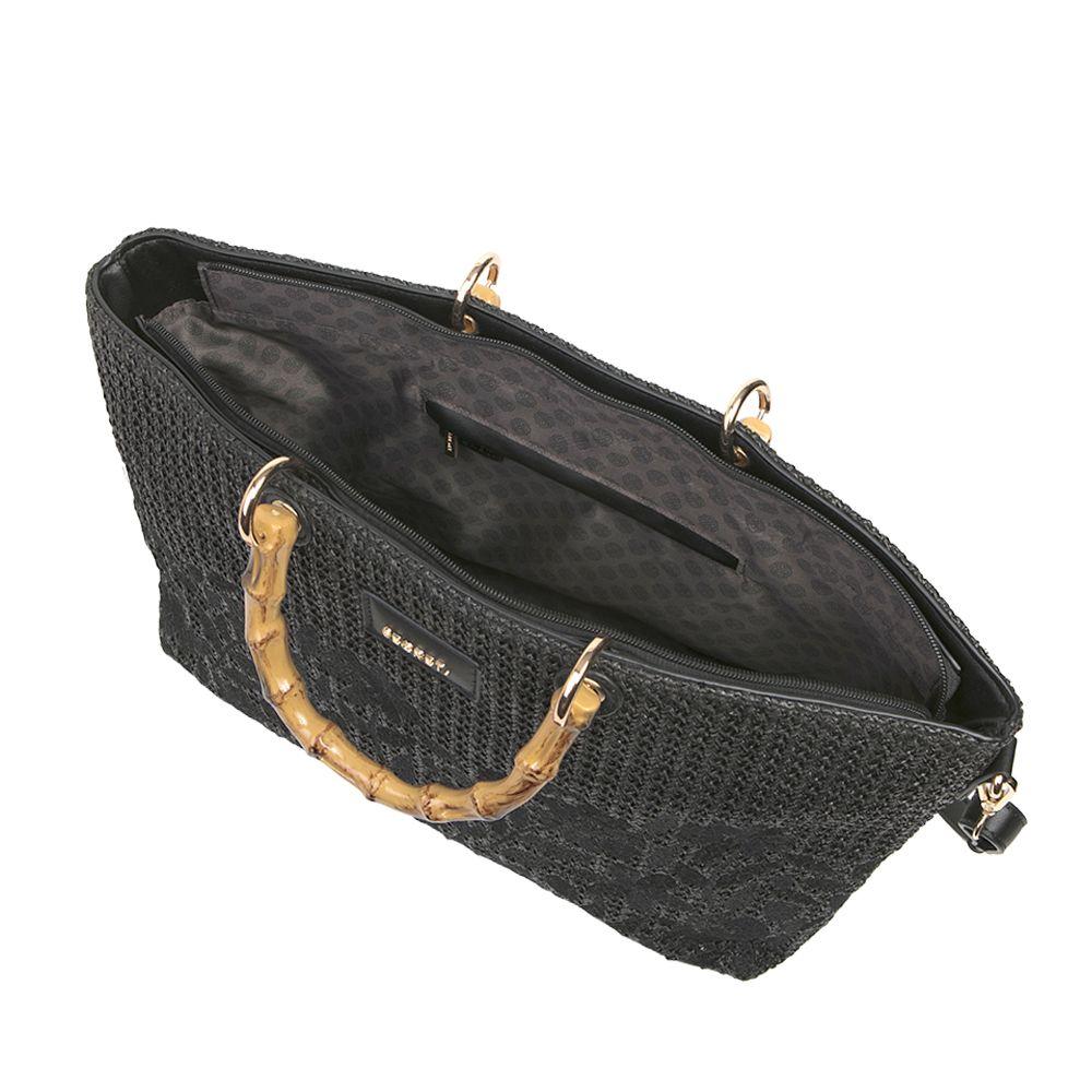 Cartera Tote Bag Secret Marruecos Negro L-3