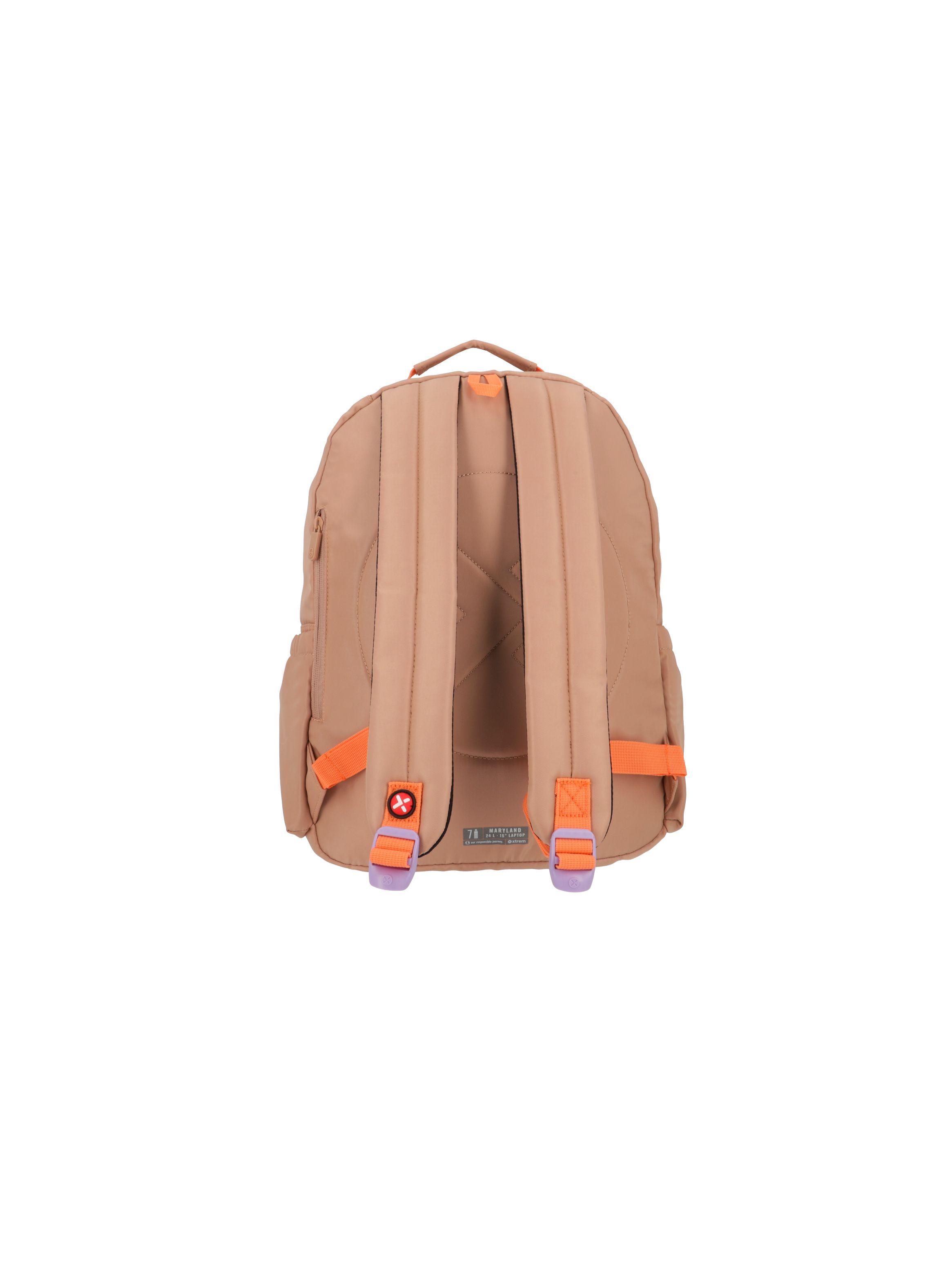 Mochila Notebook Xtrem Maryland 4XT Beige 15"-2