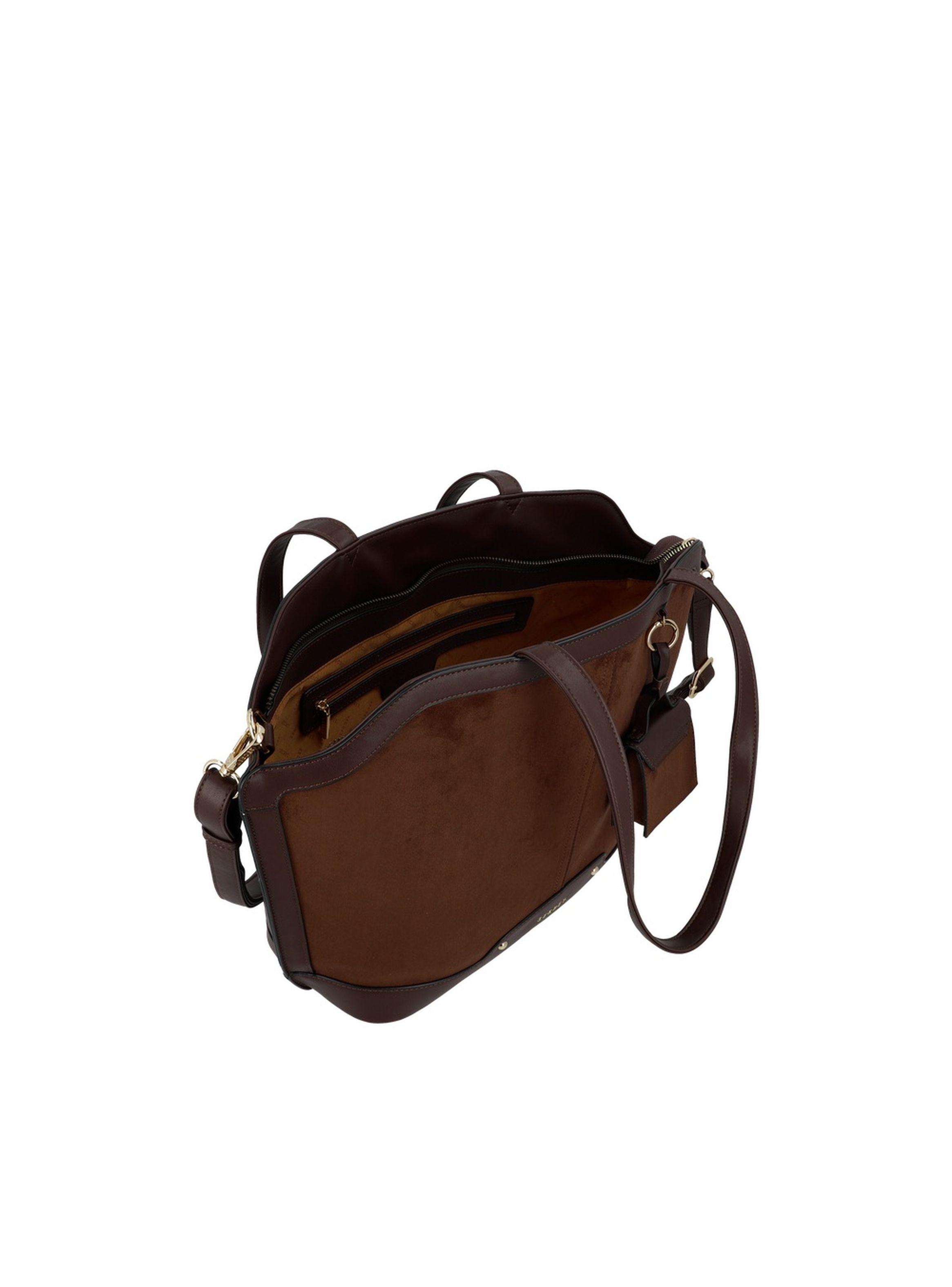 Cartera Tote Secret Benoni ST6 L Café-3