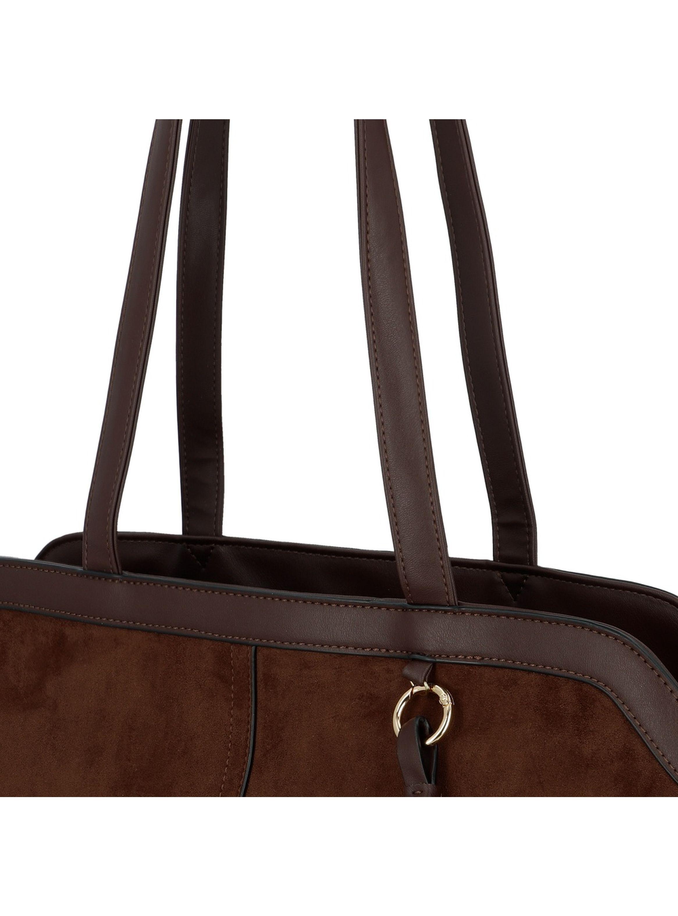 Cartera Tote Secret Benoni ST6 L Café-5