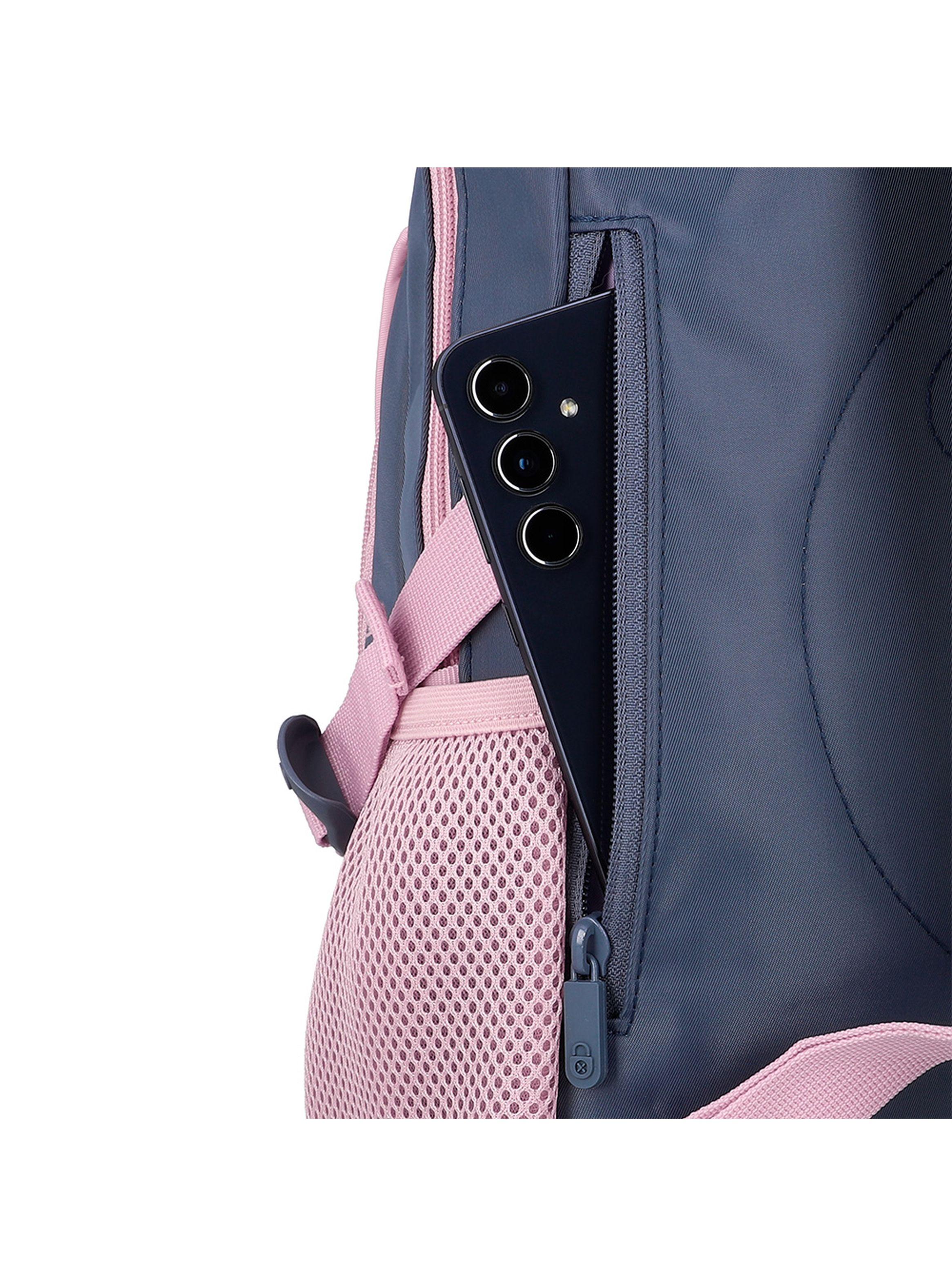 Mochila Notebook Xtrem Yuki 6XT Azul/Rosado 15"-5