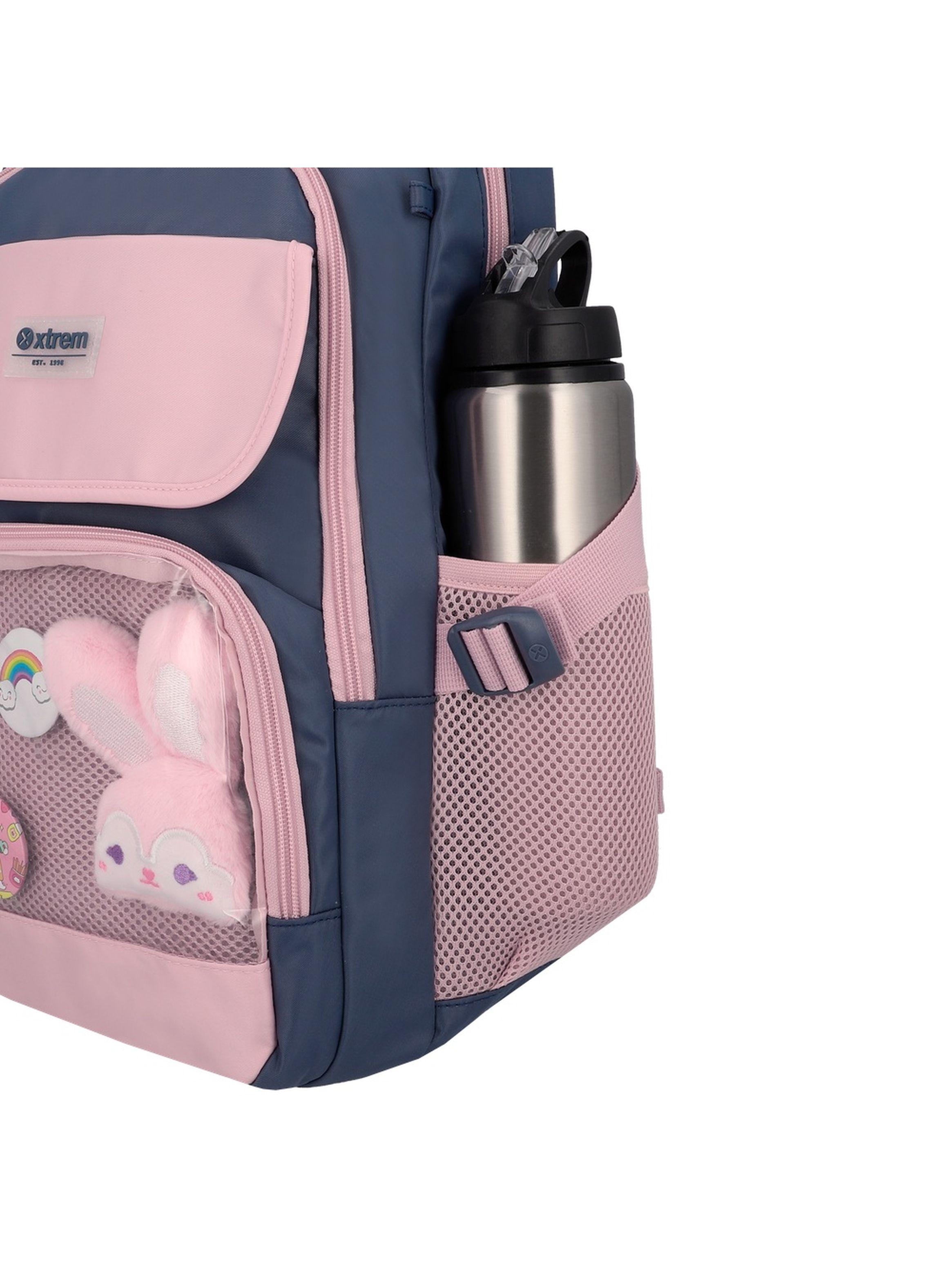 Mochila Notebook Xtrem Yuki 6XT Azul/Rosado 15"-6