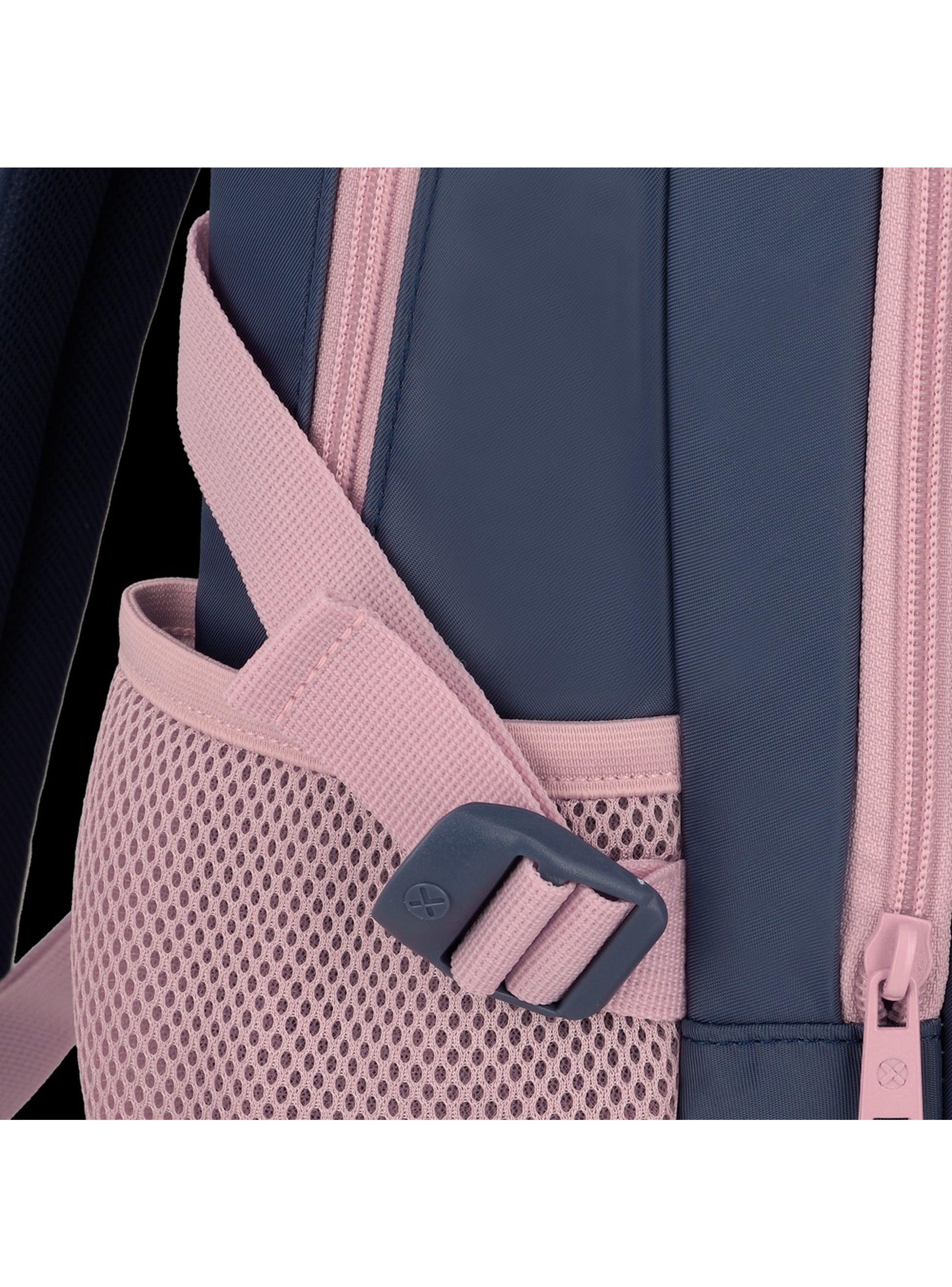 Mochila Notebook Xtrem Yuki 6XT Azul/Rosado 15"-9