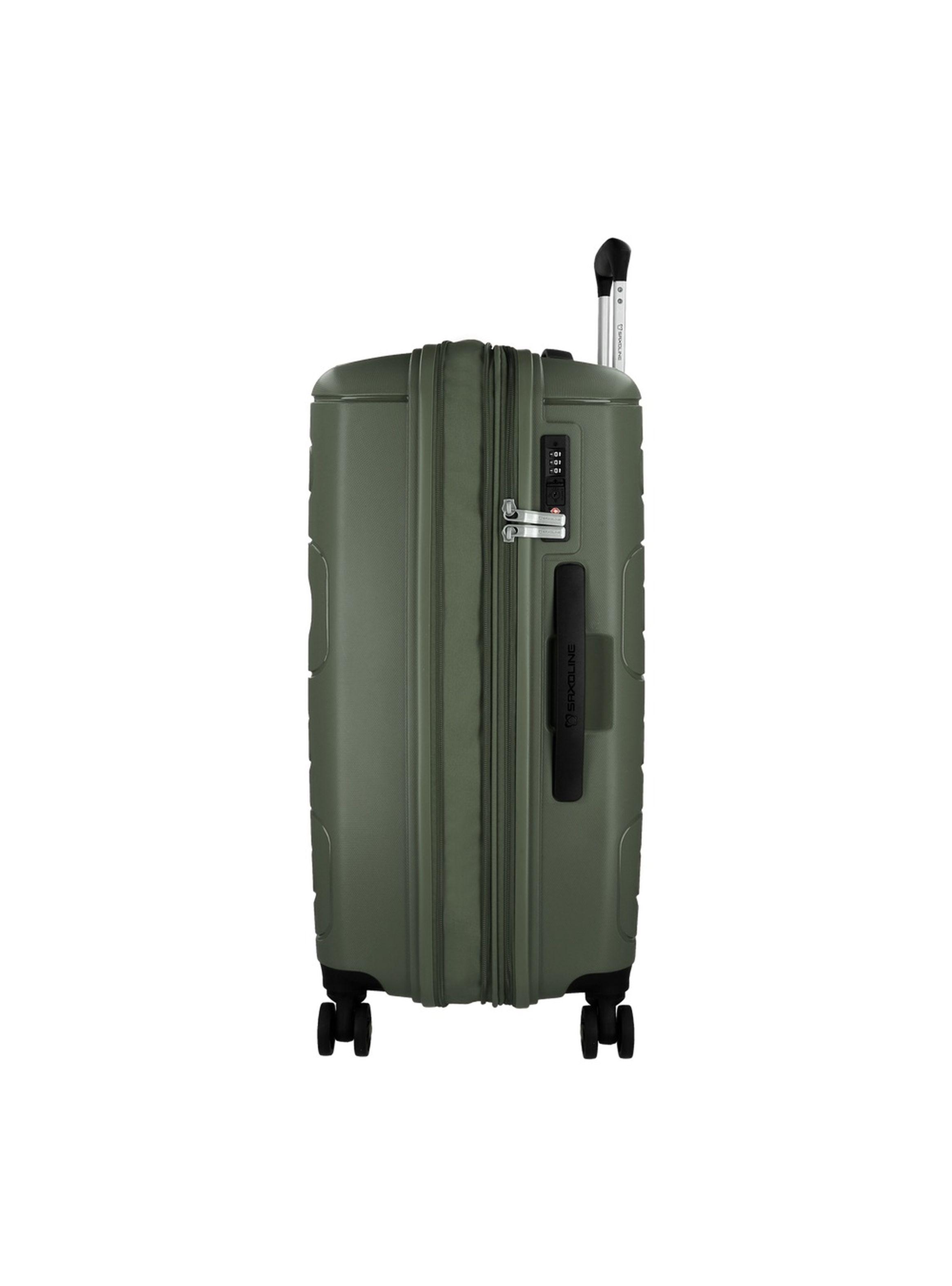 Maleta Grande Saxoline Fortress 2.0 Verde Oliva-6
