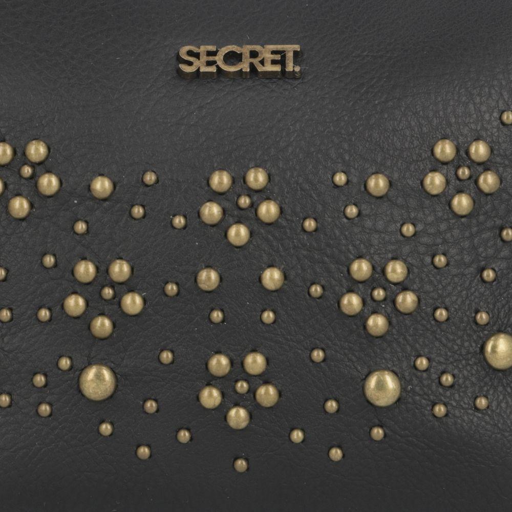 Cartera Marruecos Casual Negro Secret XS-6