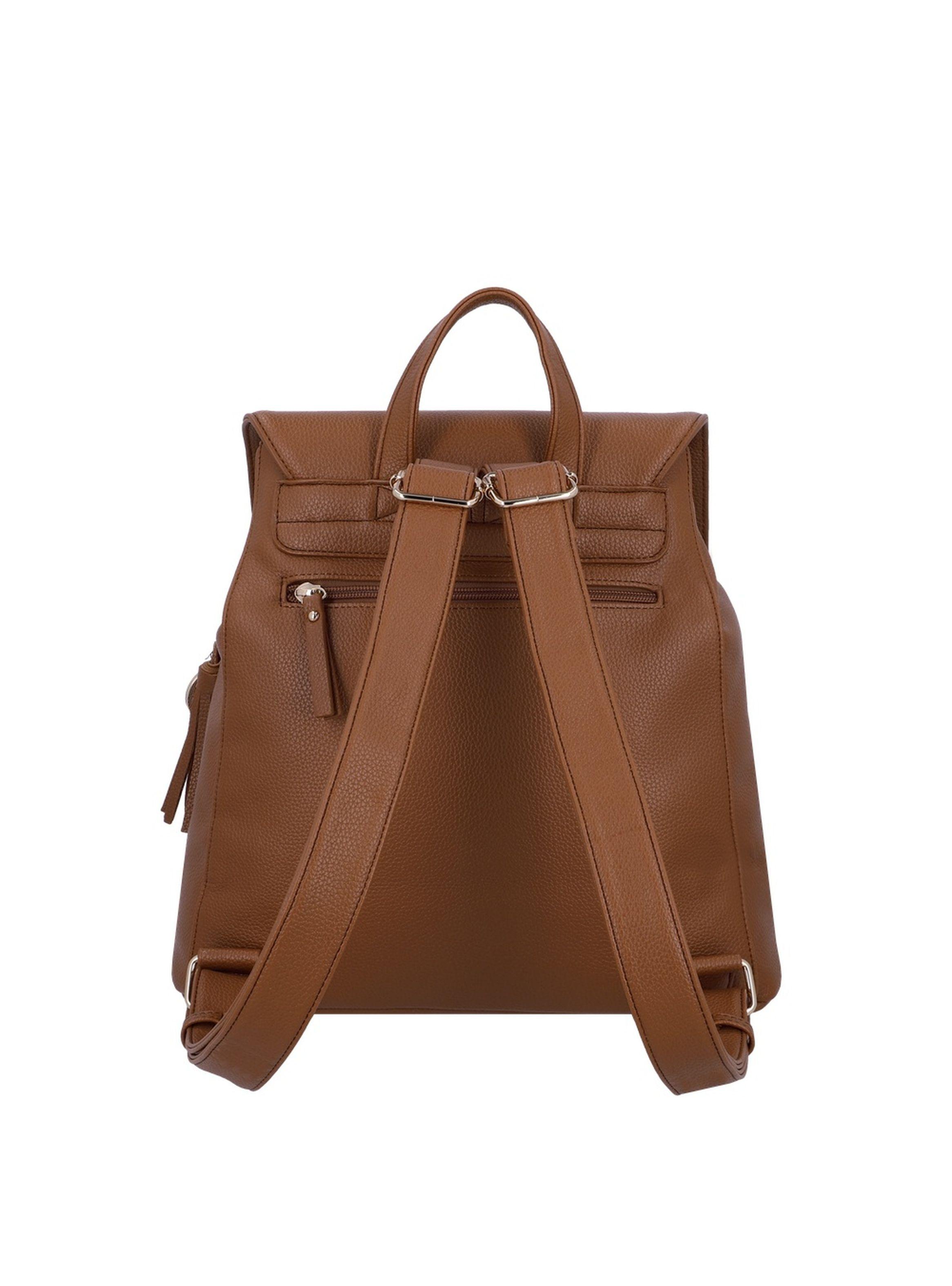 Mochila Secret Cork ST6 M Café-2