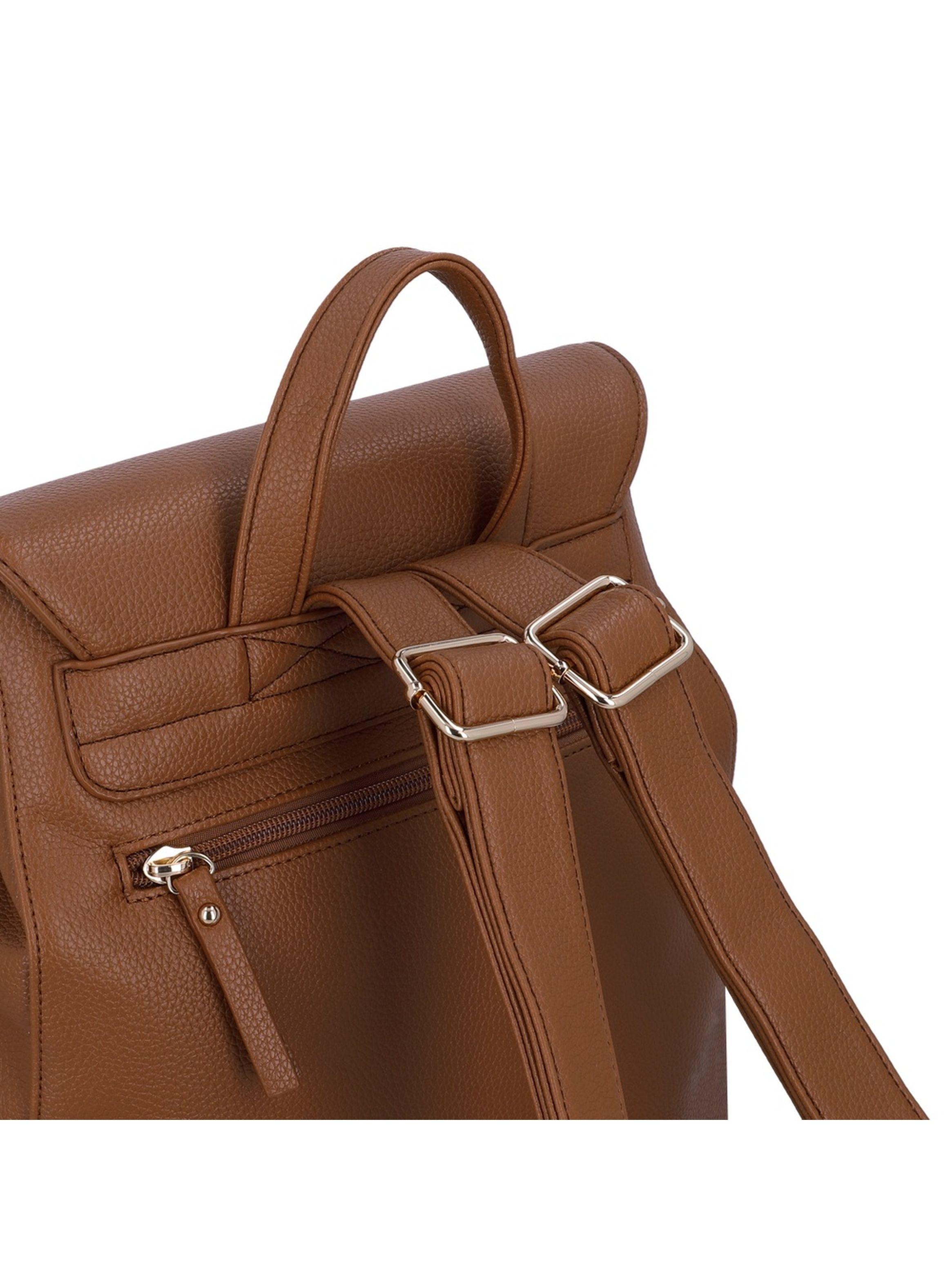 Mochila Secret Cork ST6 M Café-4