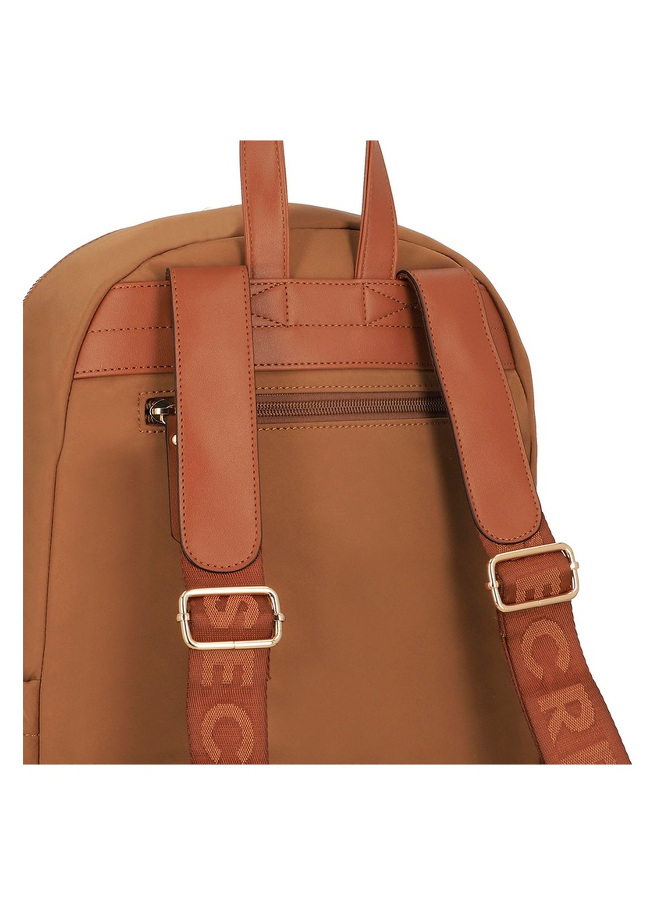 Mochila Notebook Secret Alemania FW25 Café 15"-4