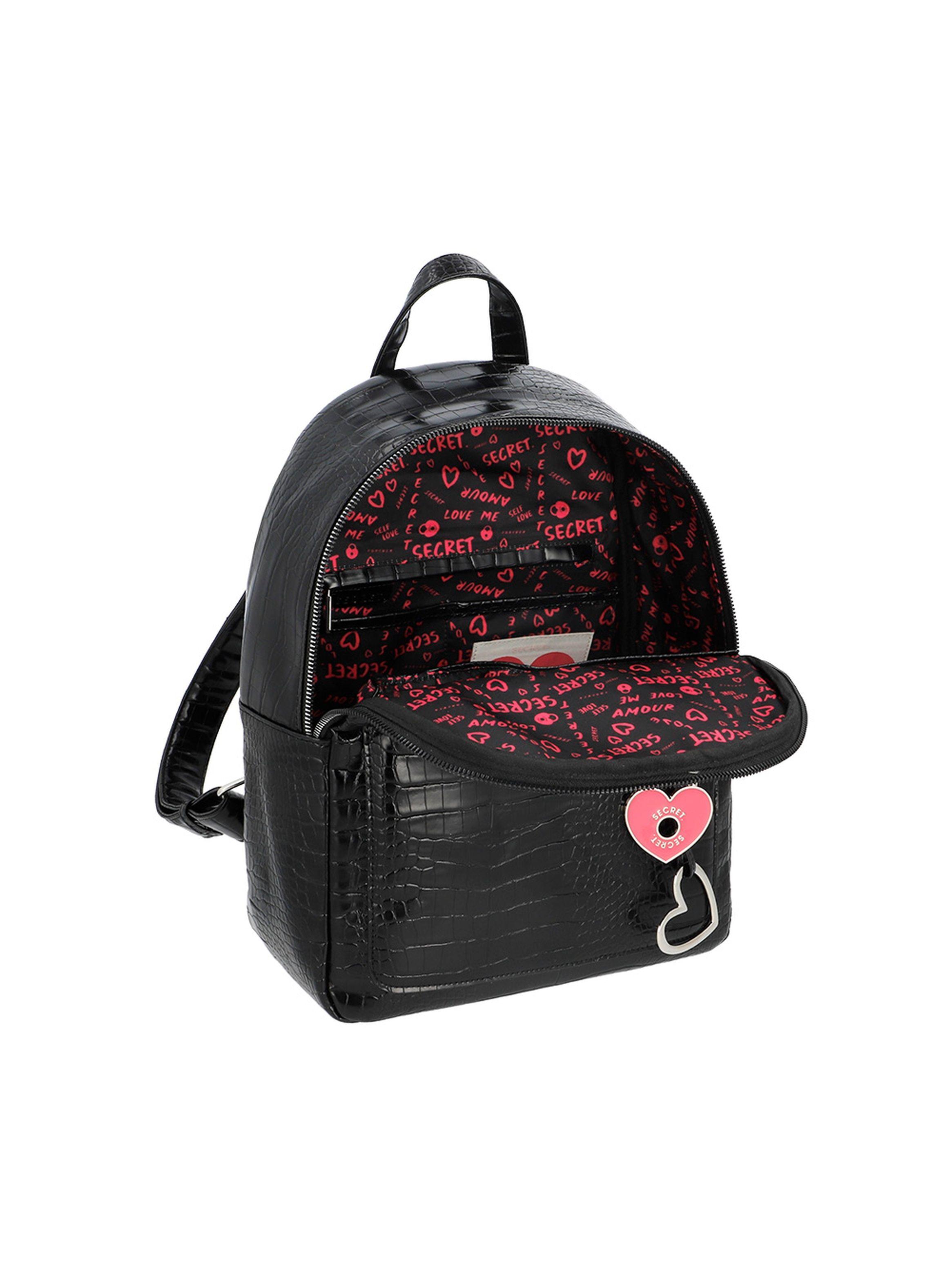Mochila Secret Love FW25 L Negro-4