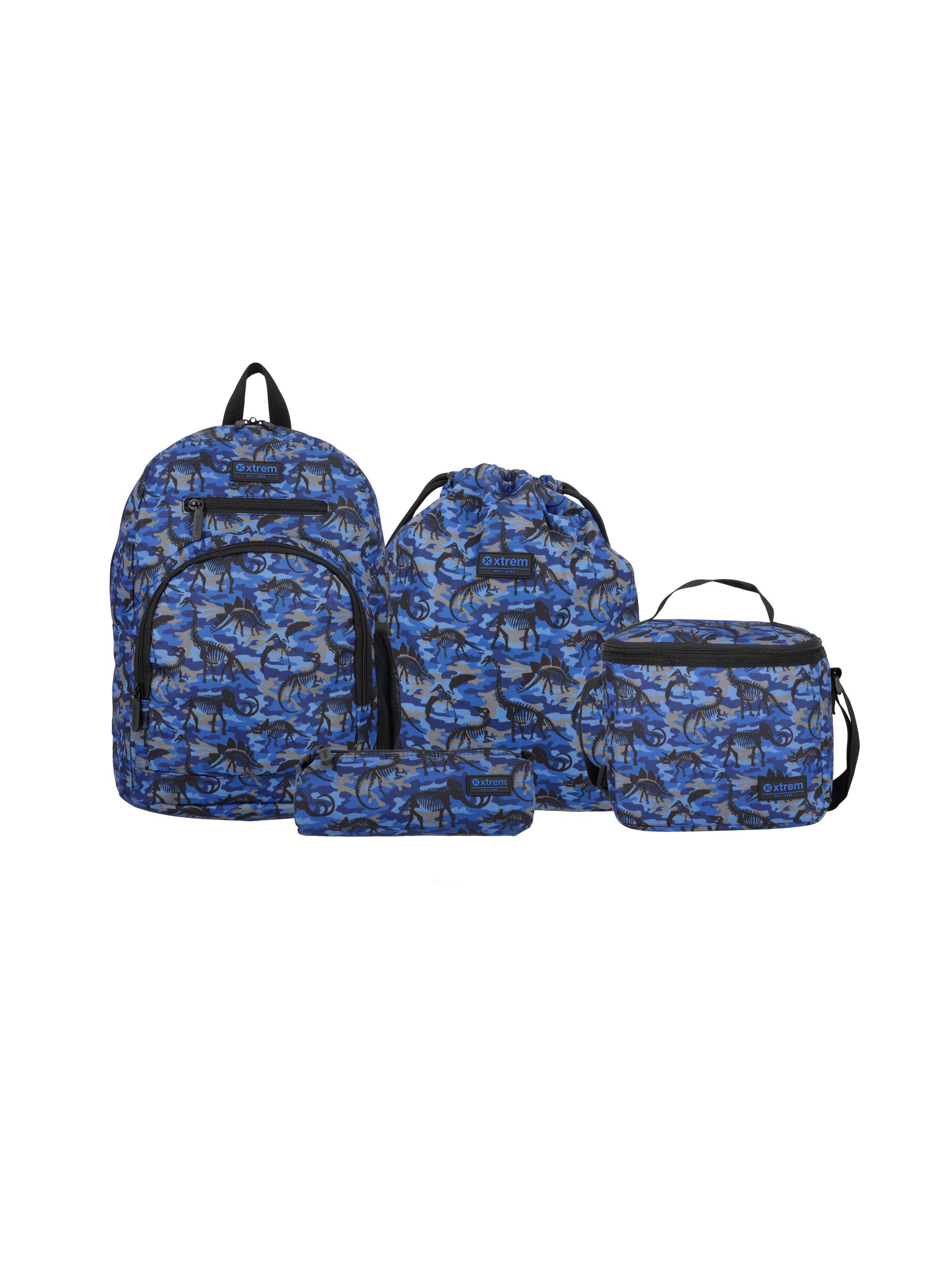 Multipack Mochila Niño Xtrem Azul-0