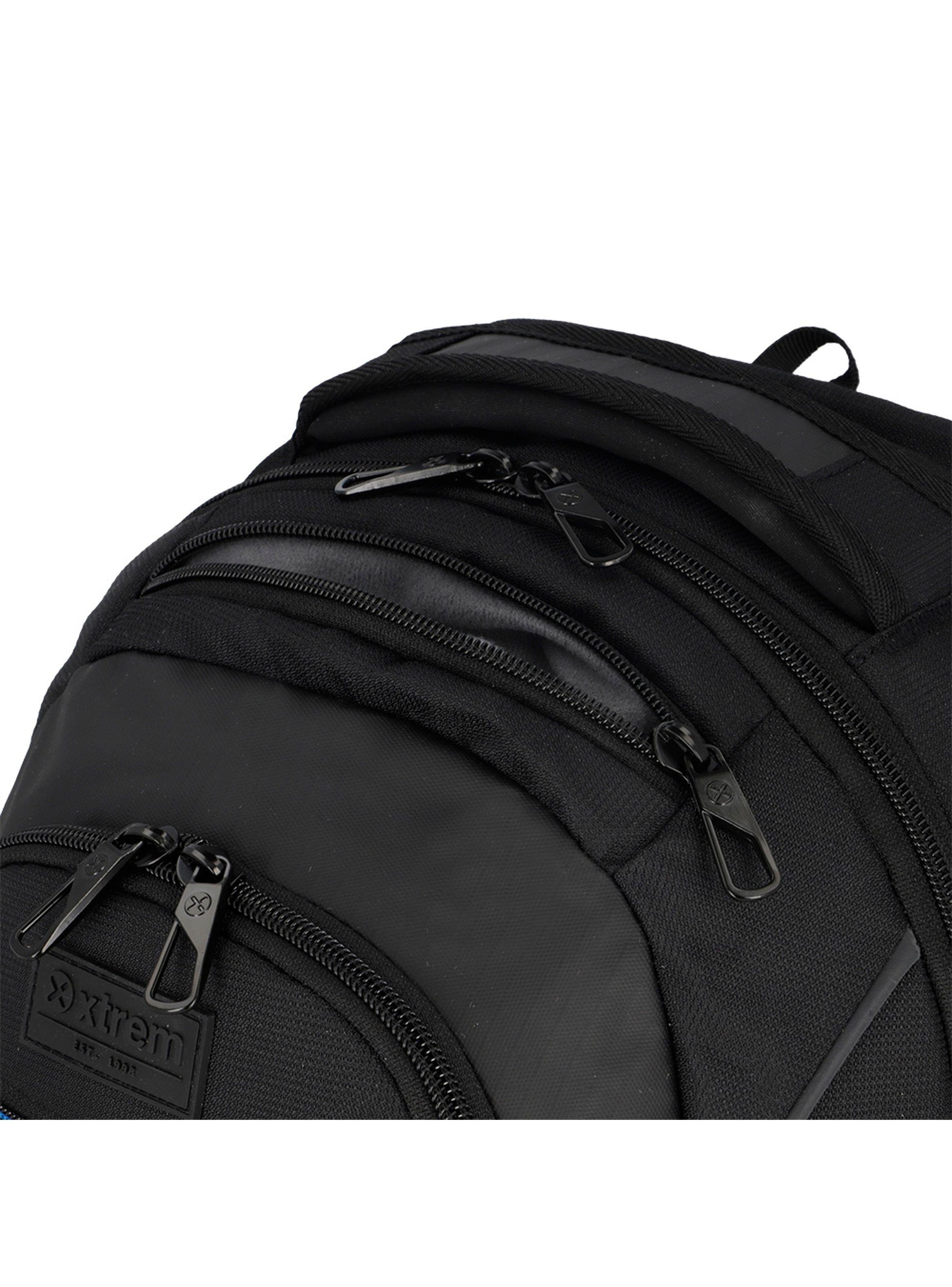 Mochila Notebook Xtrem Brooklyn 5XT Negro/Azul 15"-7
