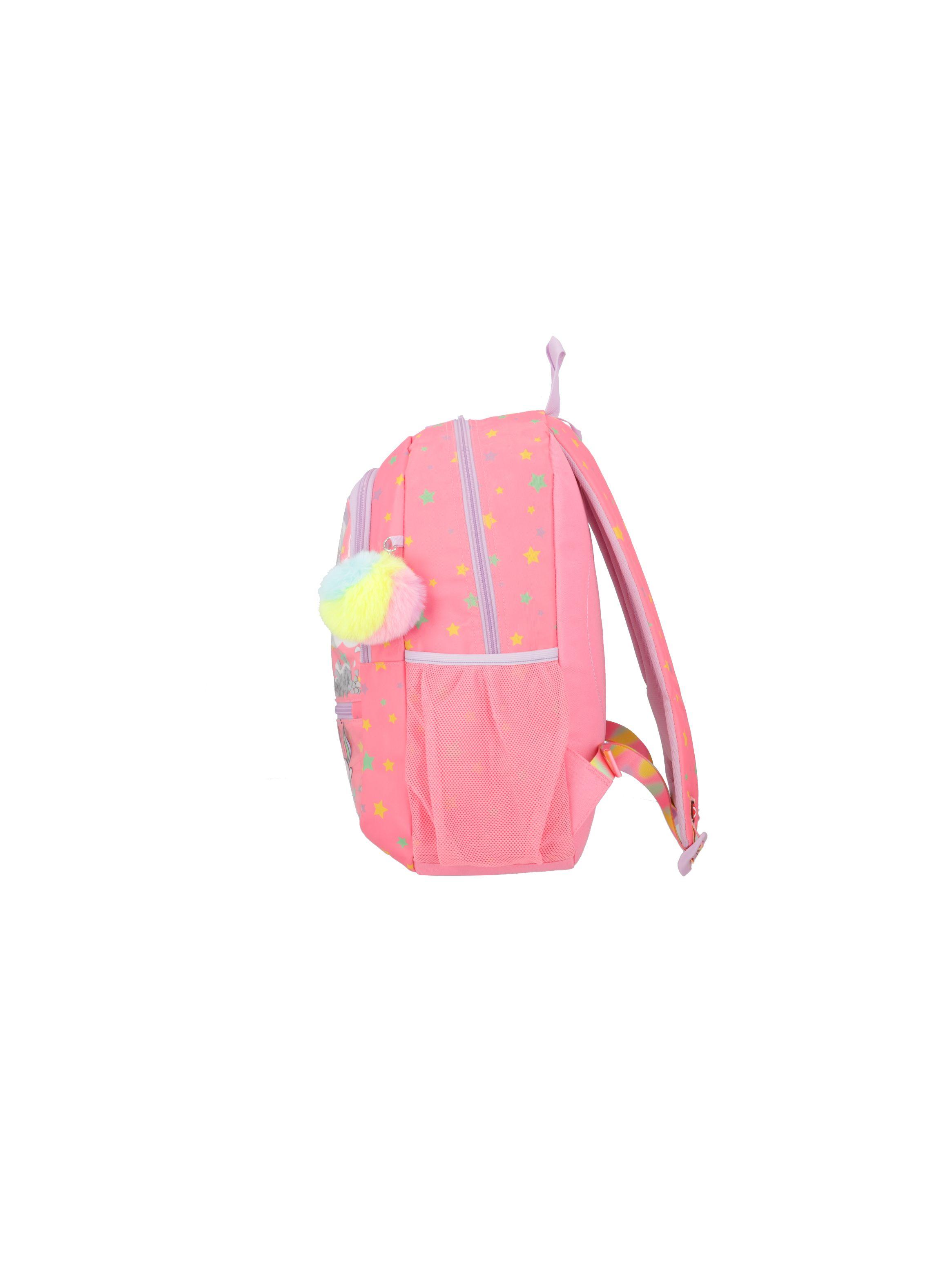 Mochila Xtrem Logan 4XT Unicornios Rosado-4