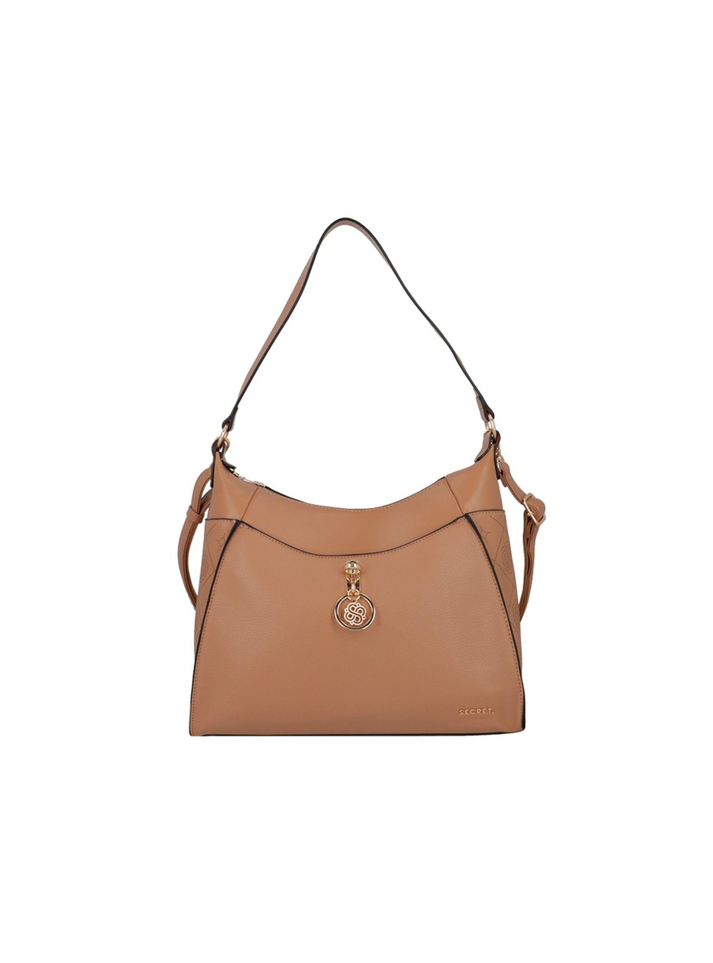 Cartera de Hombro Secret Mantua SS25 L Tostado-0