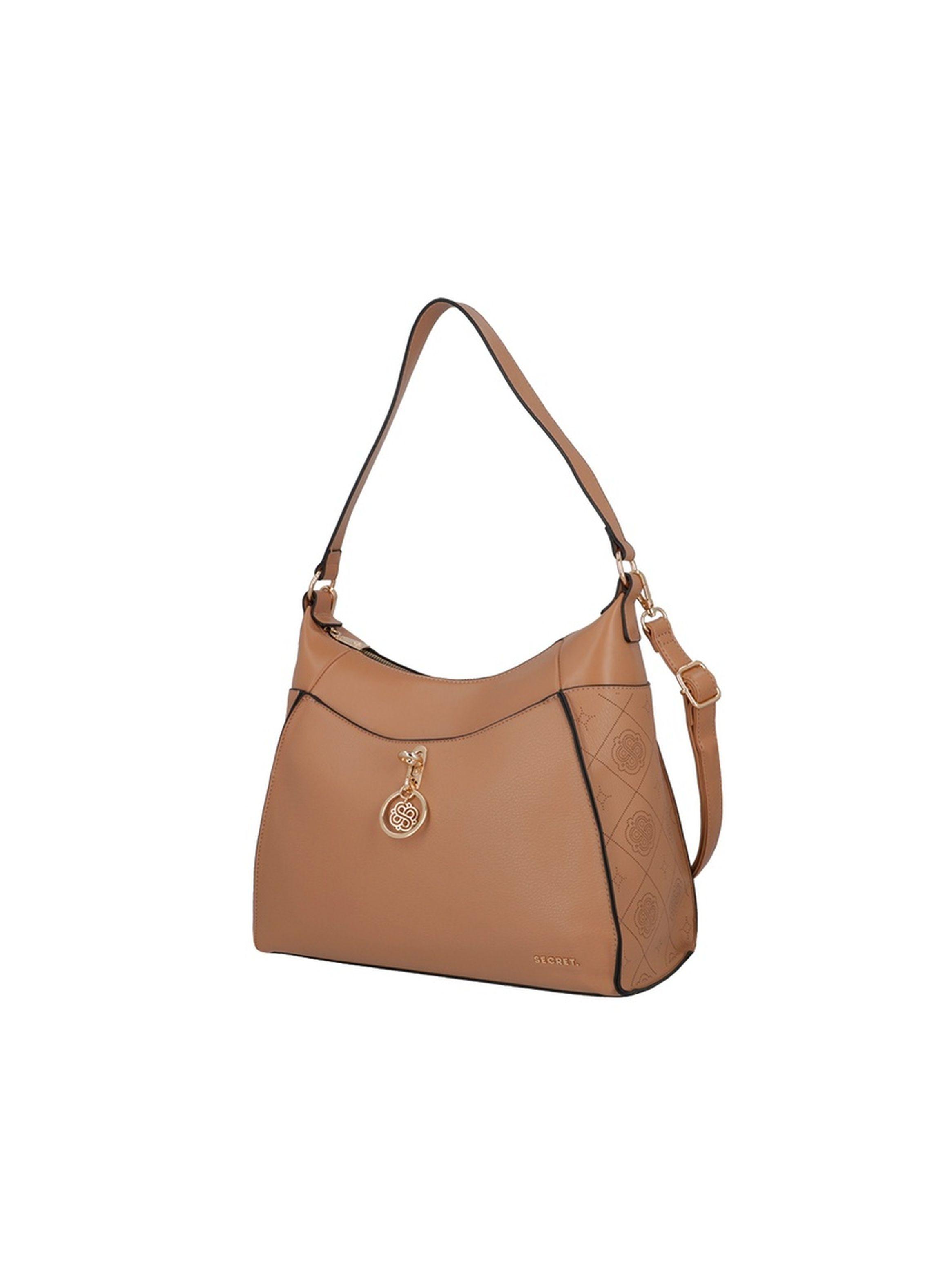Cartera de Hombro Secret Mantua SS25 L Tostado-1