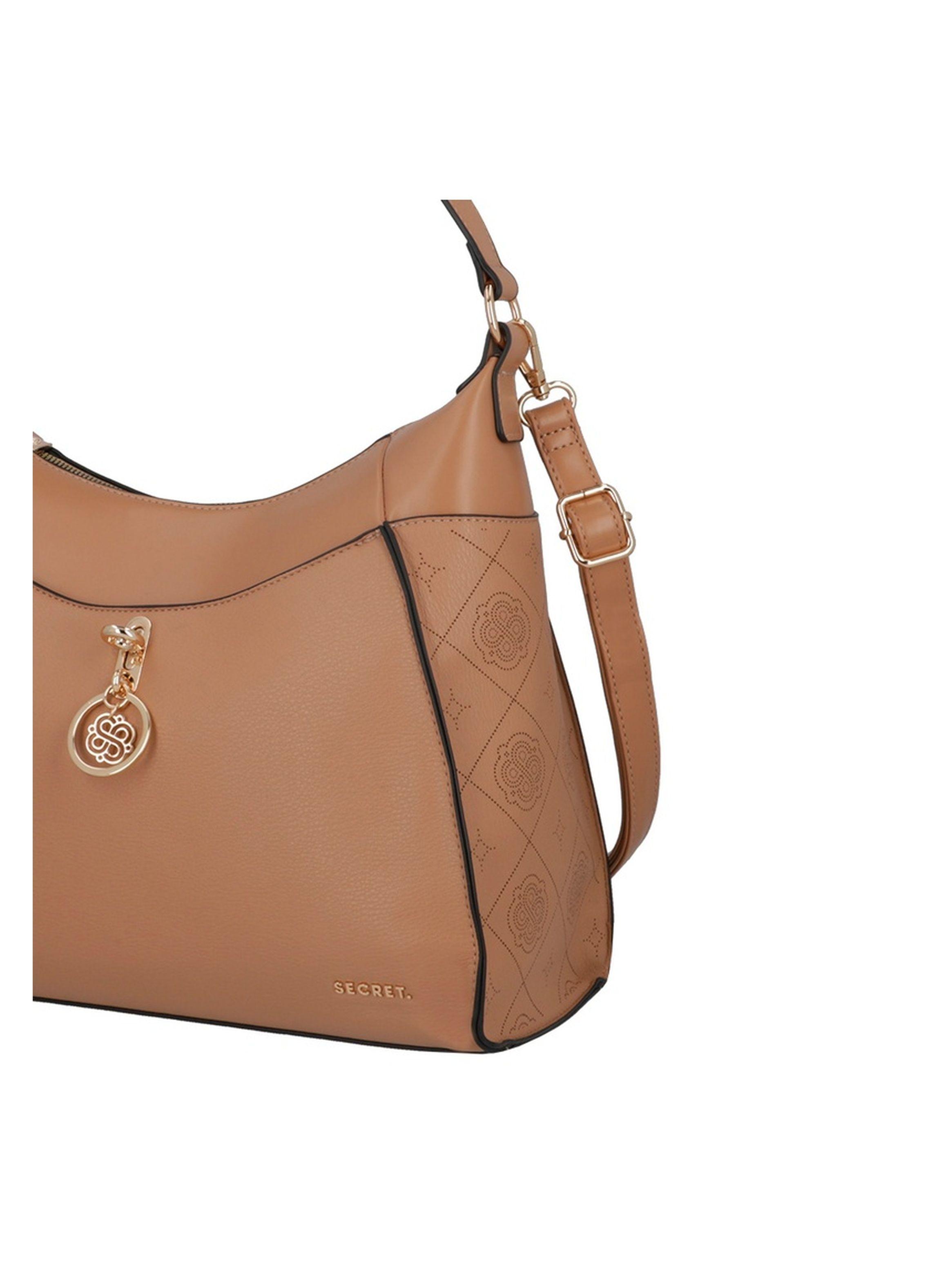 Cartera de Hombro Secret Mantua SS25 L Tostado-4