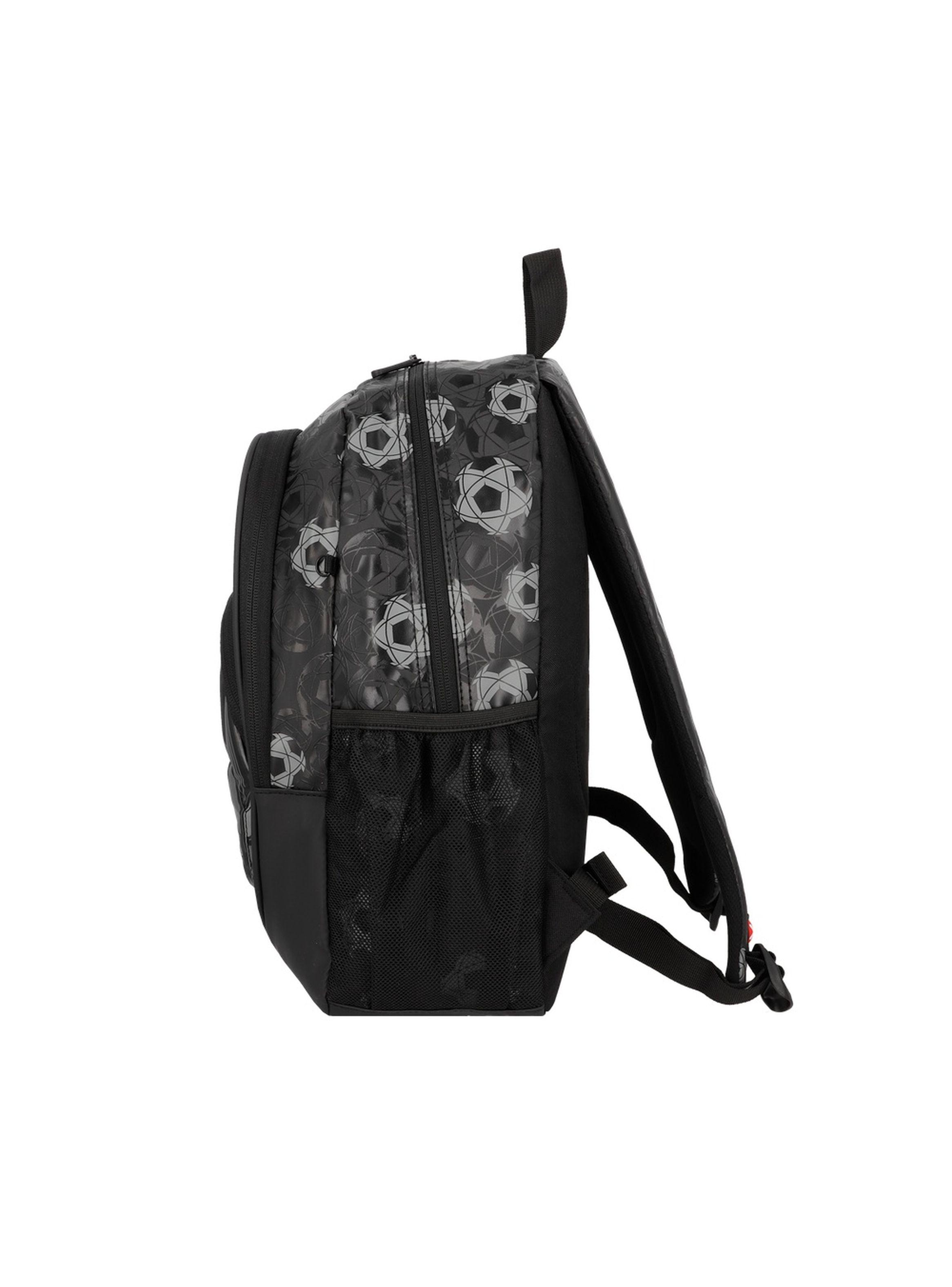Mochila Xtrem Logan 6XT Fútbol Negro-4