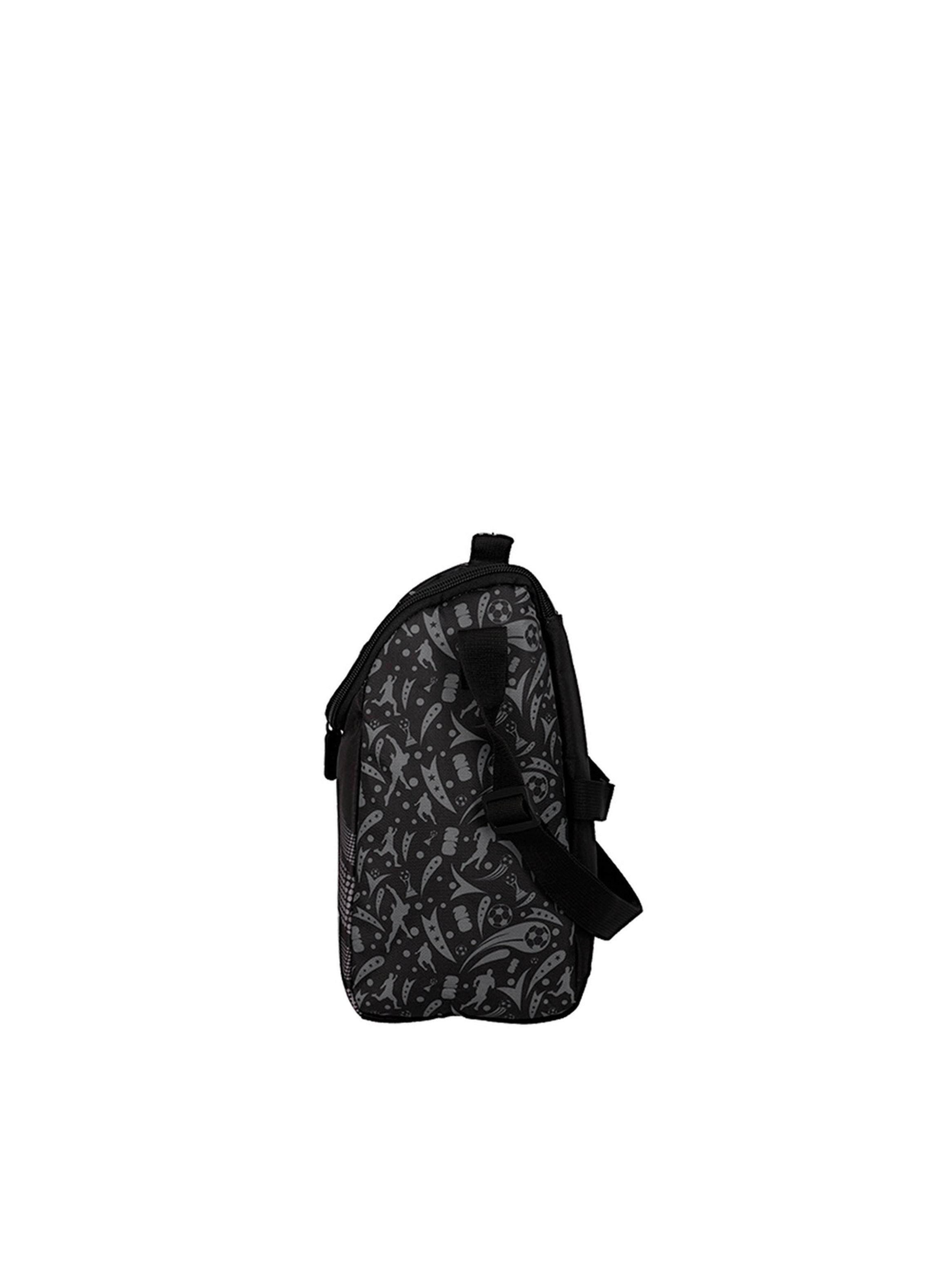 Lonchera Térmica Xtrem Froster 6XT Fútbol Negro/Gris-4